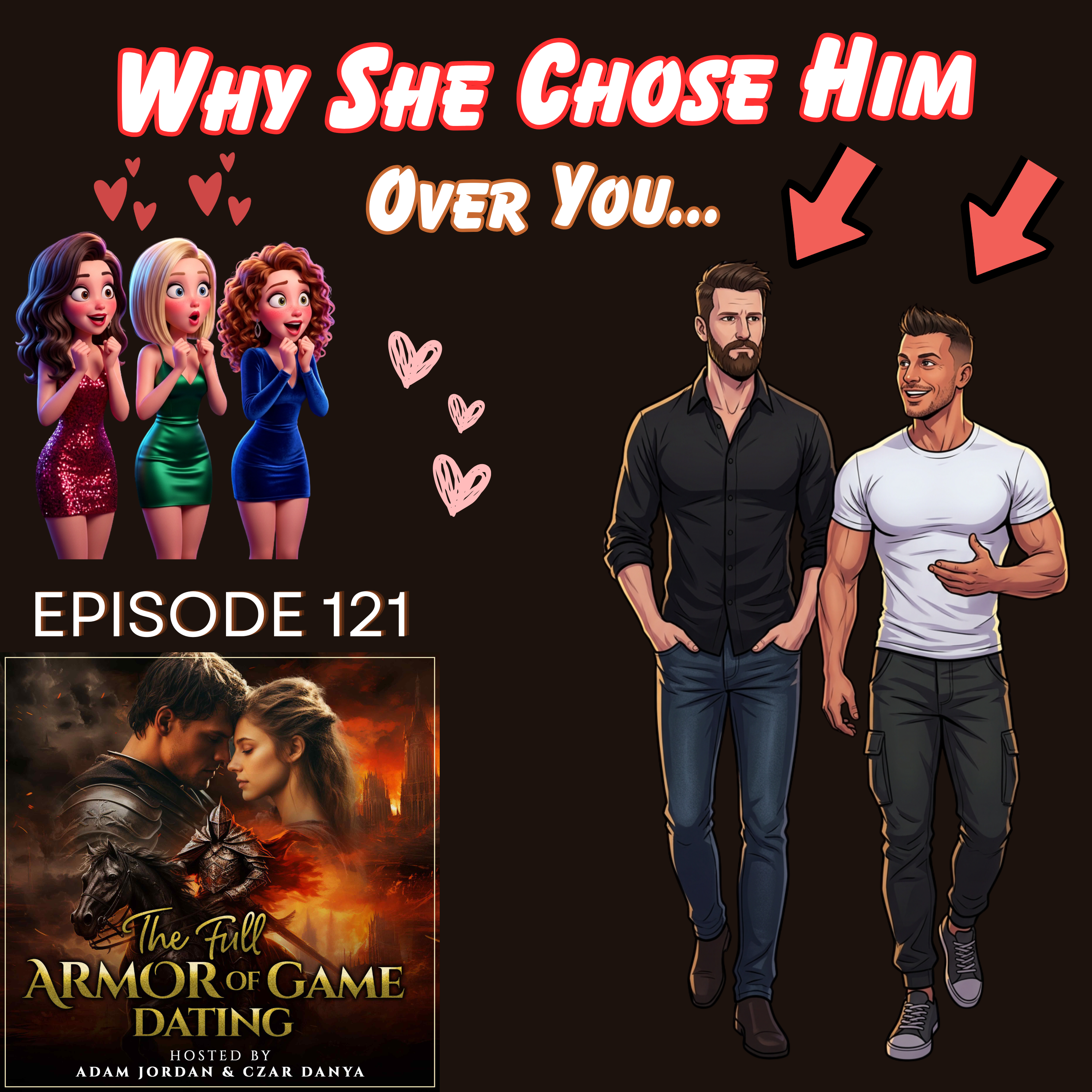 Why She Chose The Bad Boy Over You (The Dark Psychology of Attraction)