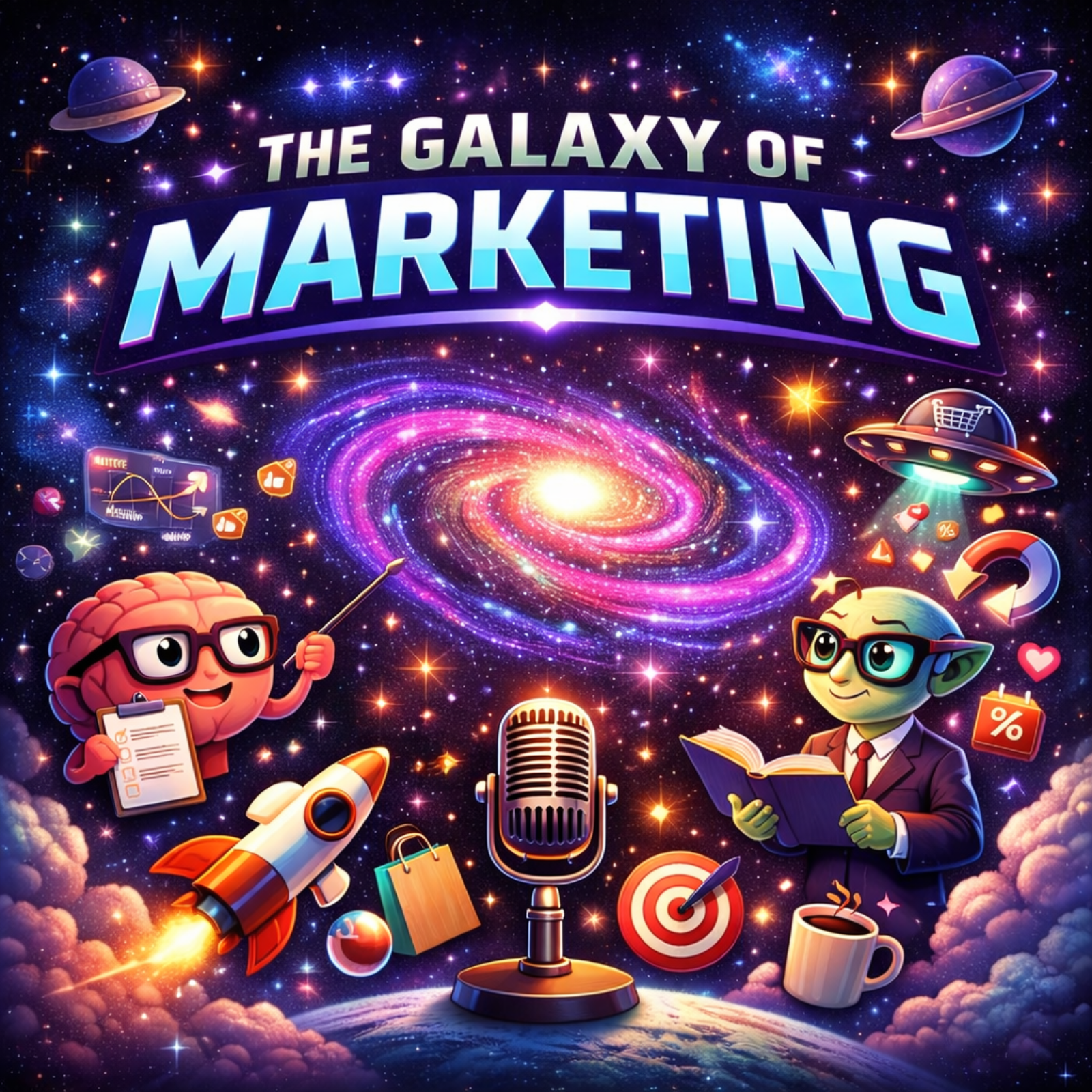 The Galaxy of Marketing podcast artwork