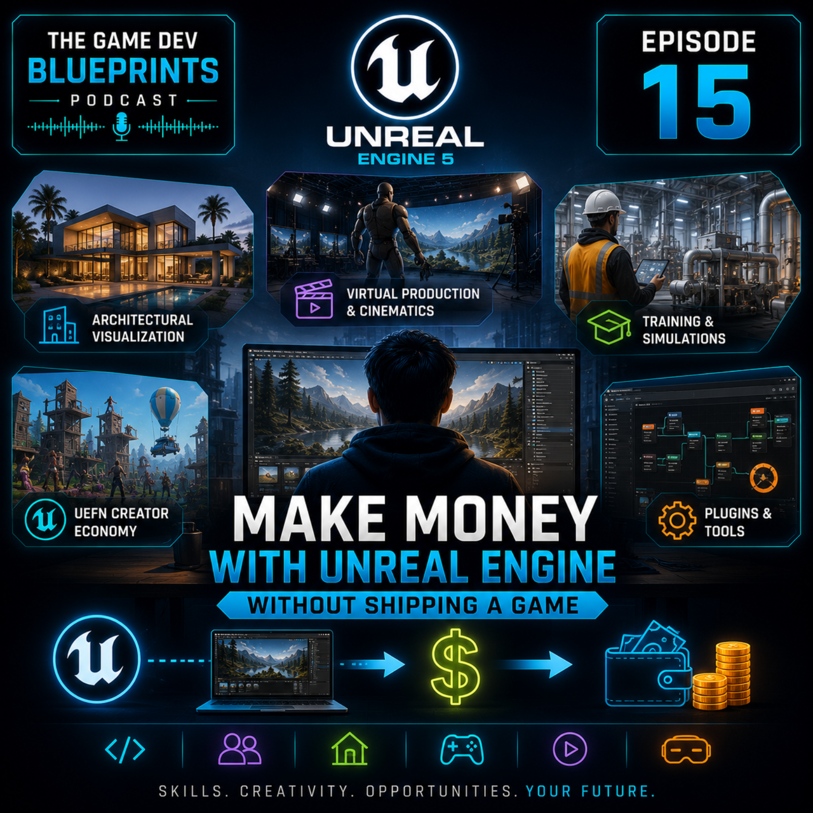 Can You Make Money with Unreal Engine Without Releasing a Game? episode artwork