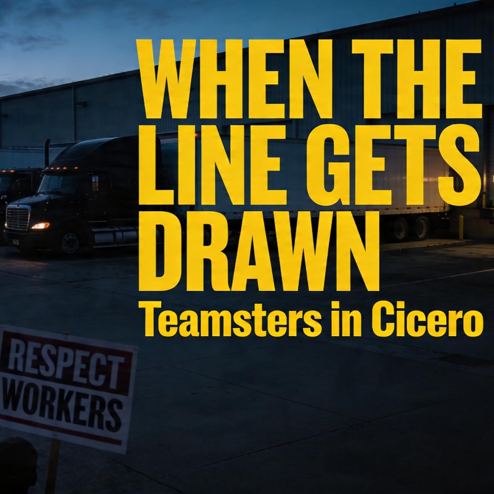 When the Line Gets Drawn: A Teamster's View From Cicero  episode artwork