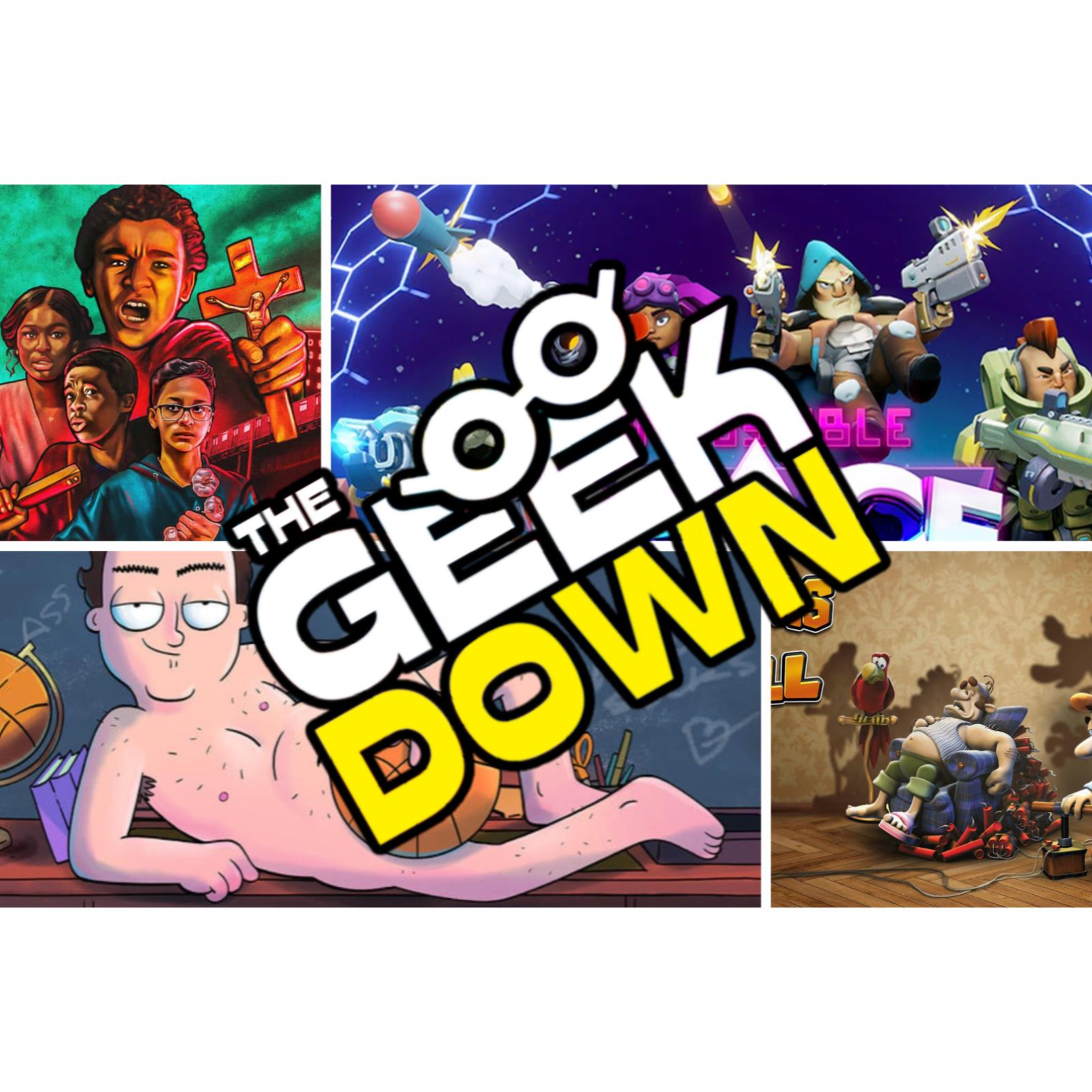 Geek Down - Vampires vs. The Bronx, Impossible Space, Neighbors Back From Hell, Hoops episode artwork