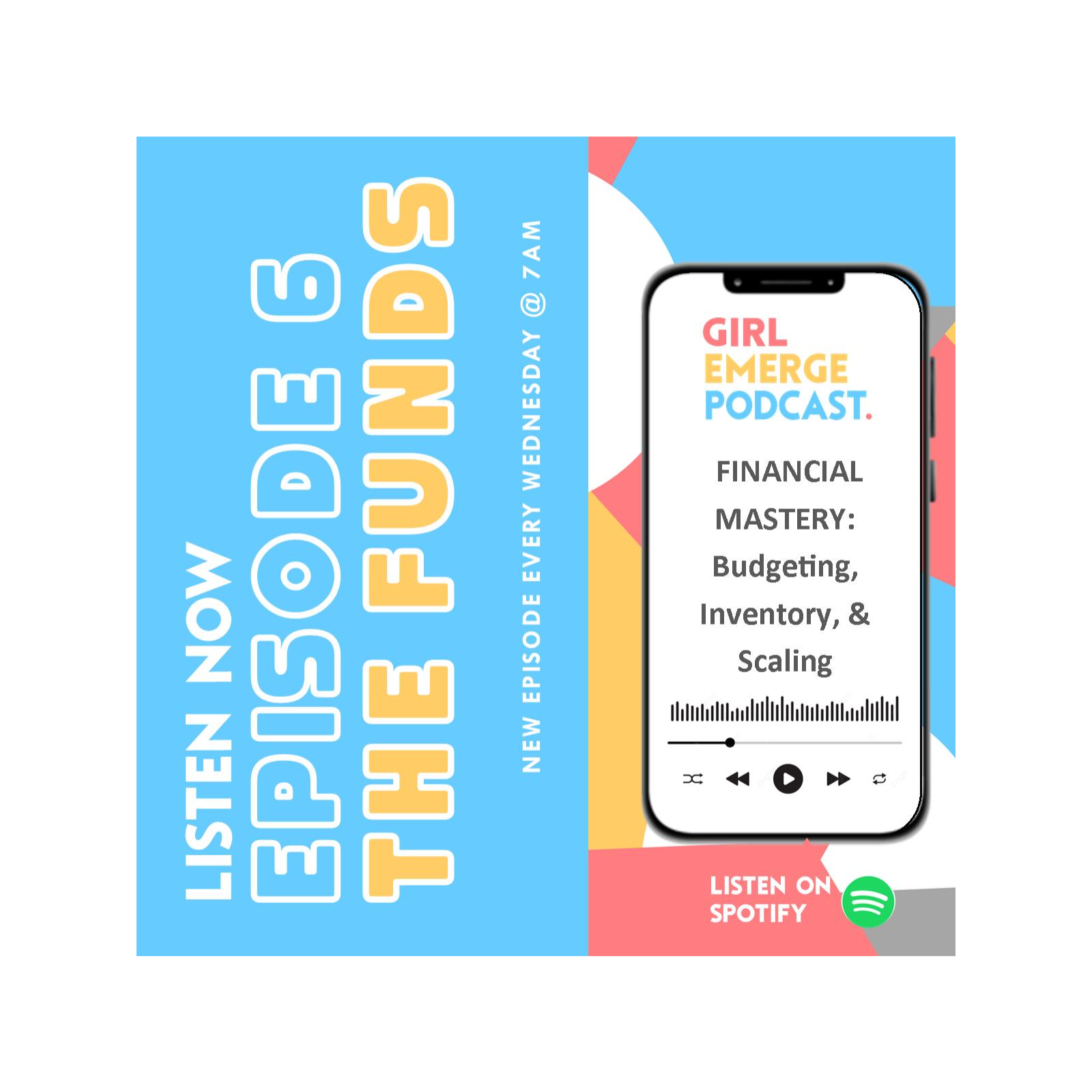 Financial Mastery: Budgeting, Inventory Management, and Scaling Your Business episode artwork