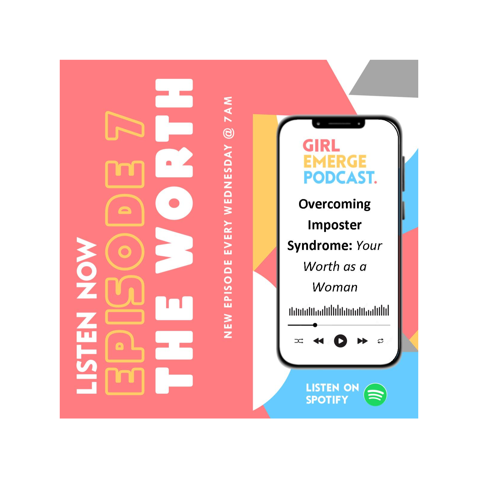 Overcoming Imposter Syndrome: Embracing Your Worth as a Woman Entrepreneur episode artwork