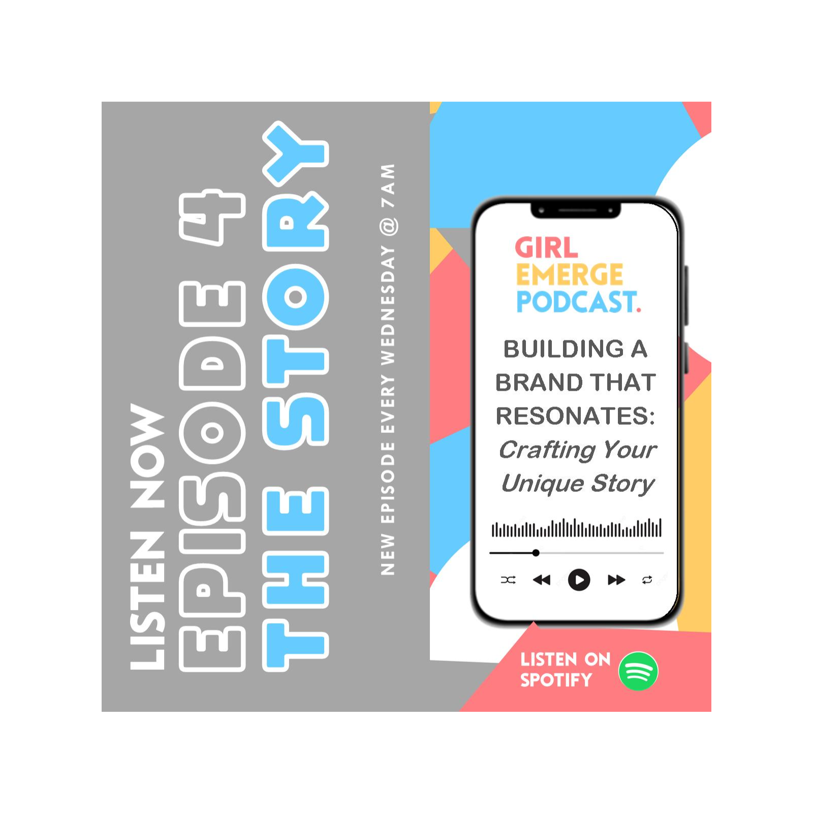 Building a Brand that Resonates: Crafting Your Unique Story episode artwork