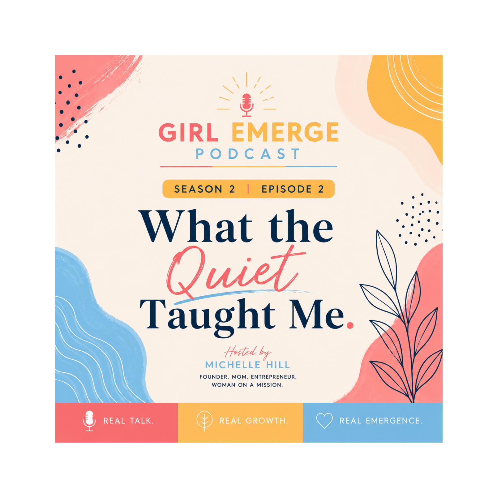 What the quiet taught me. episode artwork