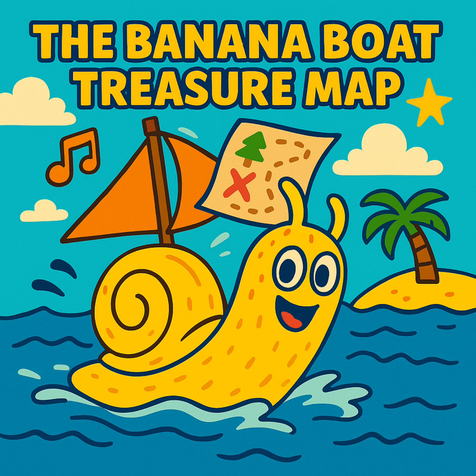 The Banana Boat Treasure Map