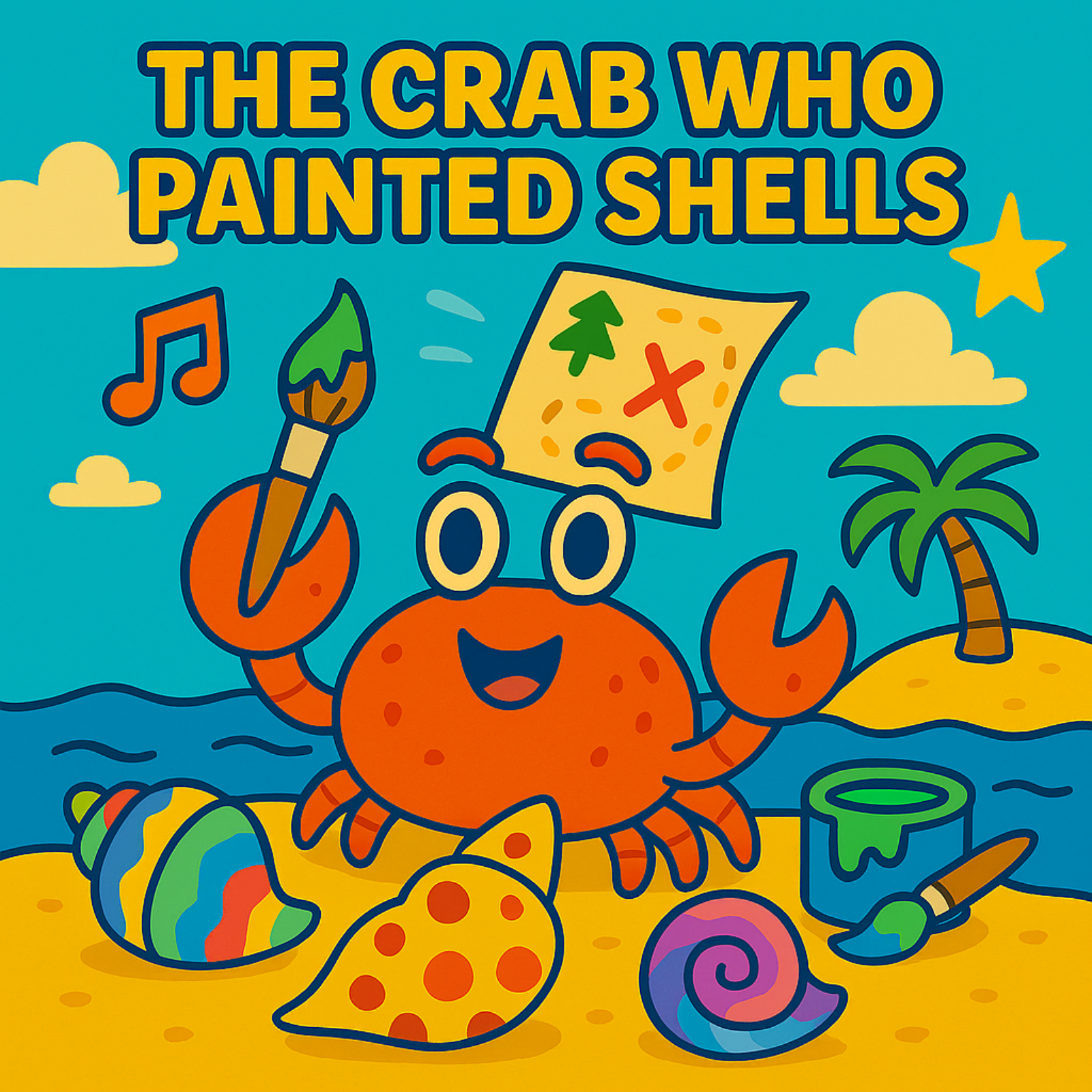 The Crab Who Painted Shells