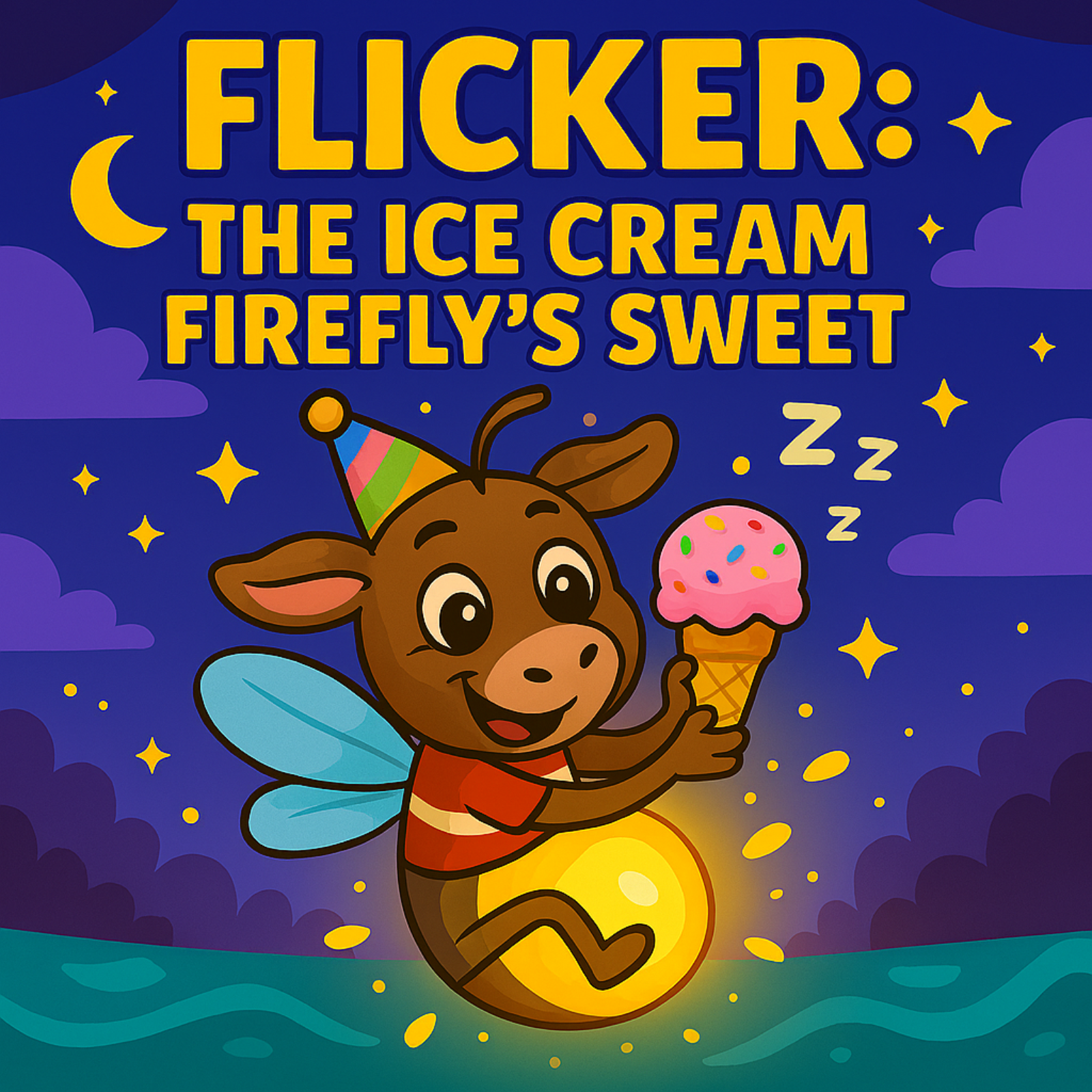 Flicker: The Ice Cream Firefly's Sweet Secret
