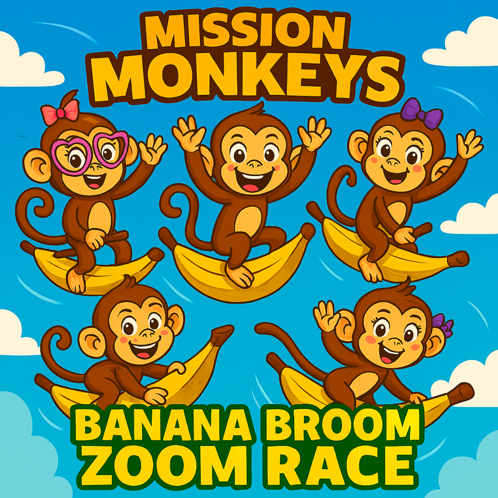 Mission Monkeys: Banana Broom Zoom