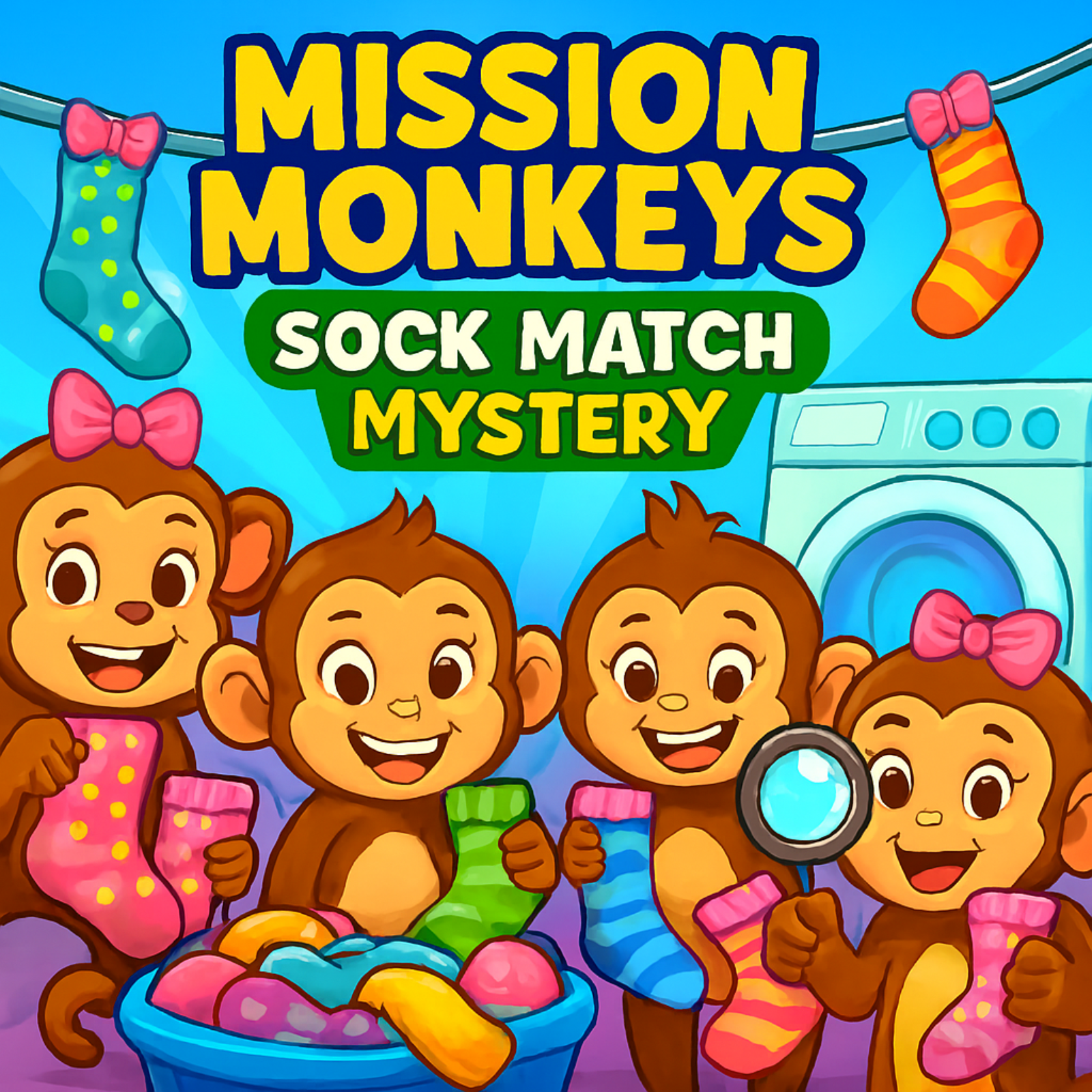Mission Monkeys: Sock Match Mystery