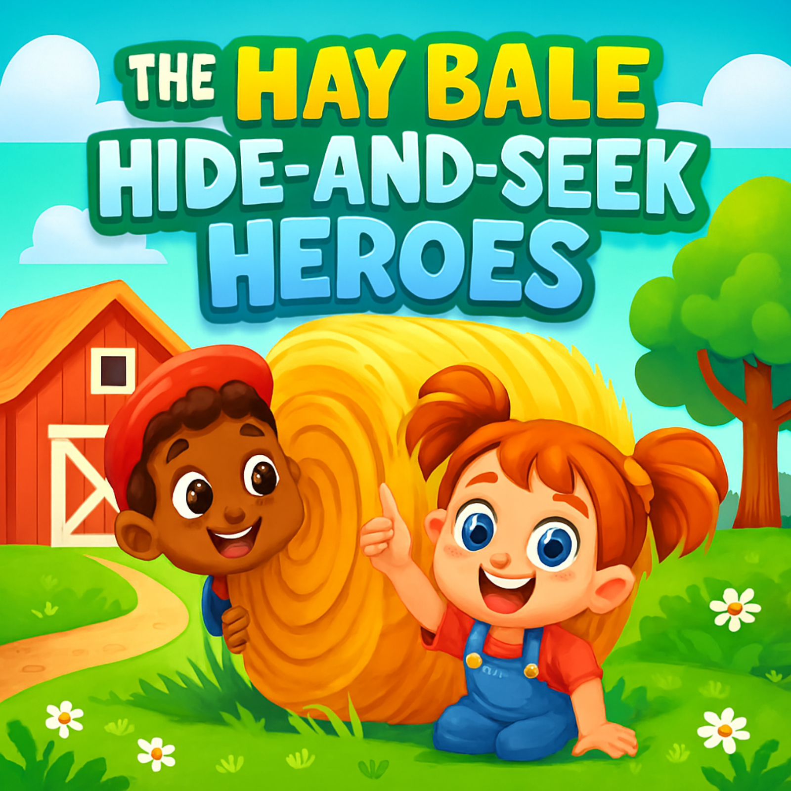 The Hay Bale Hide-and-Seek Heroes