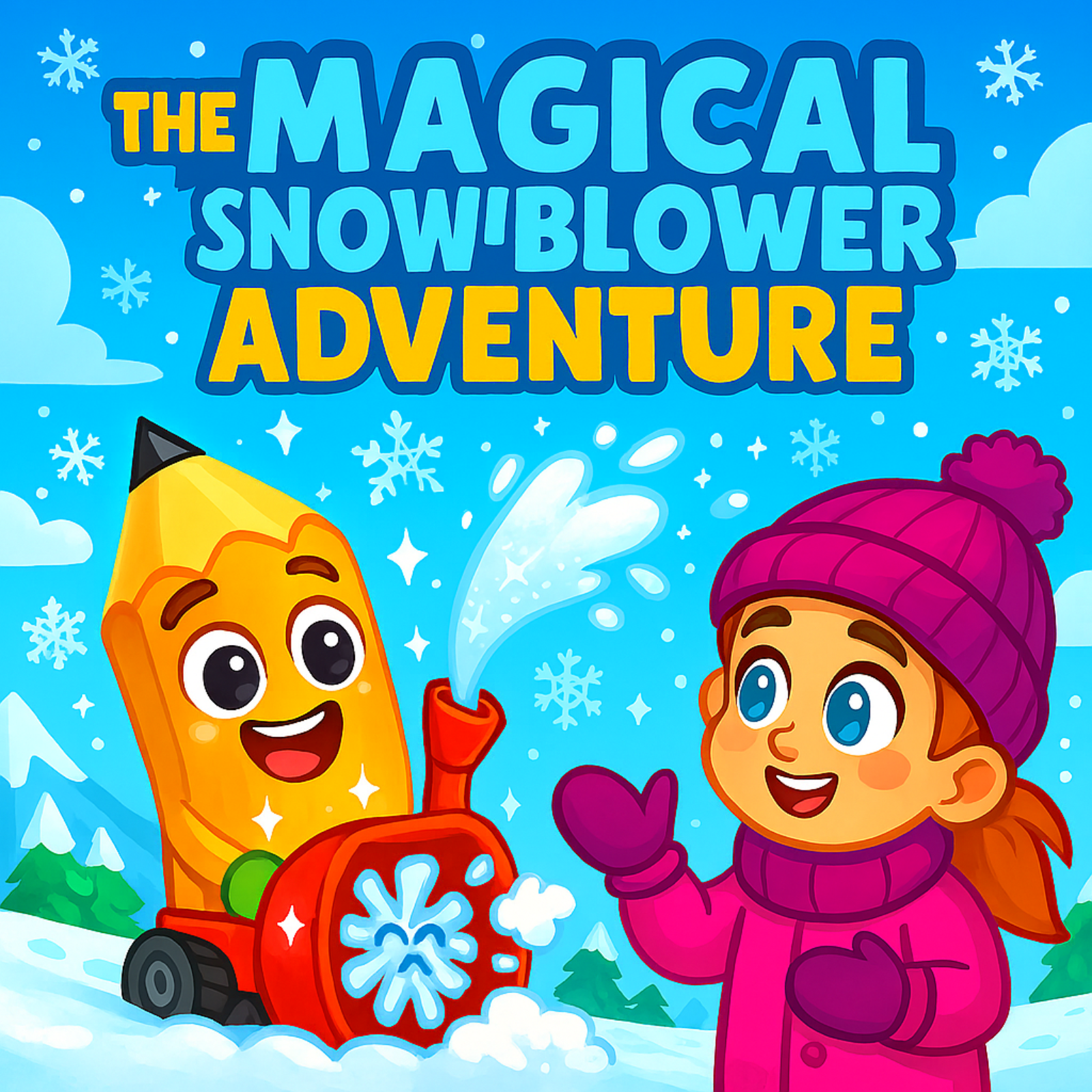 The Magical Pencil Snowblower Adventure