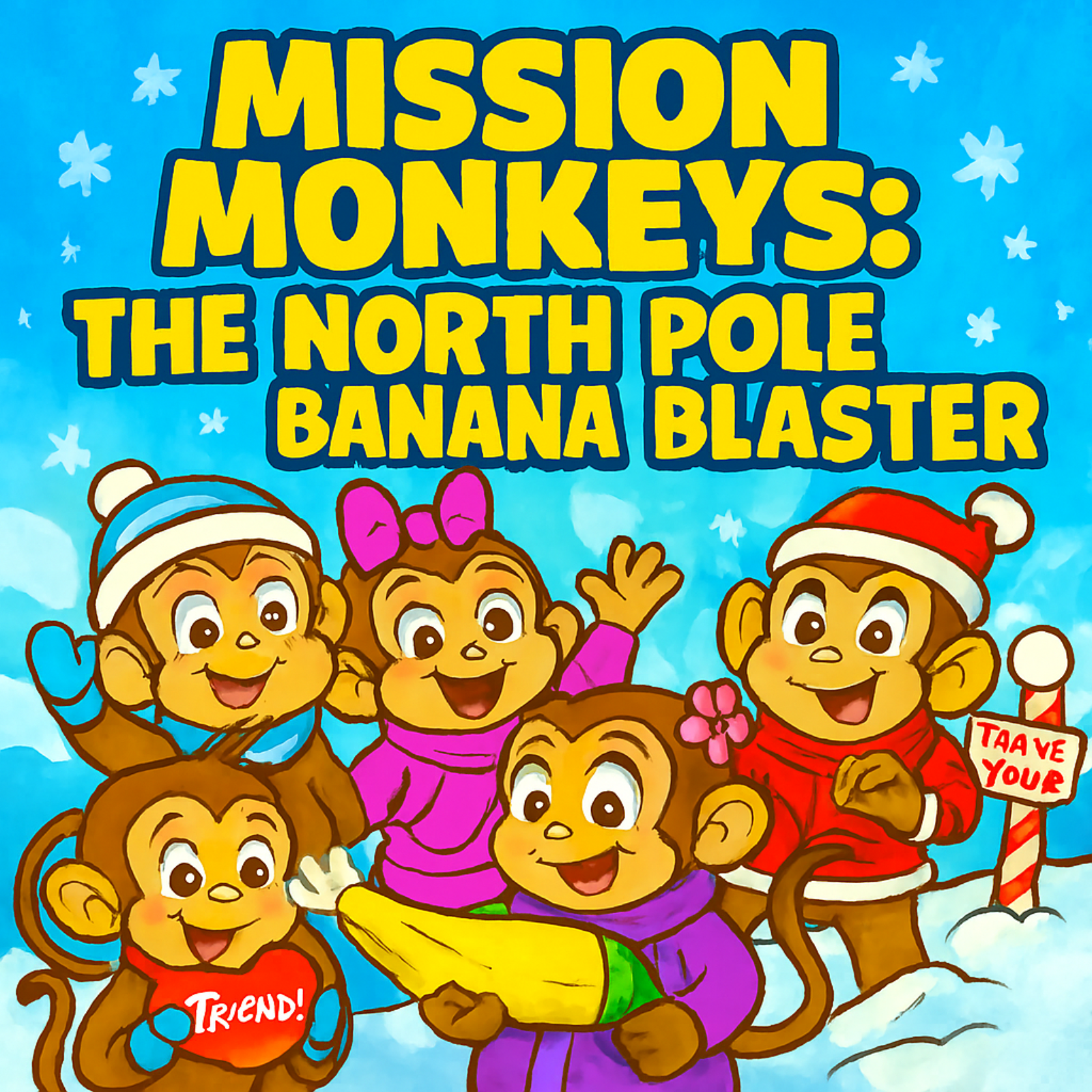 Mission Monkeys: The Banana Blaster Christmas Fix