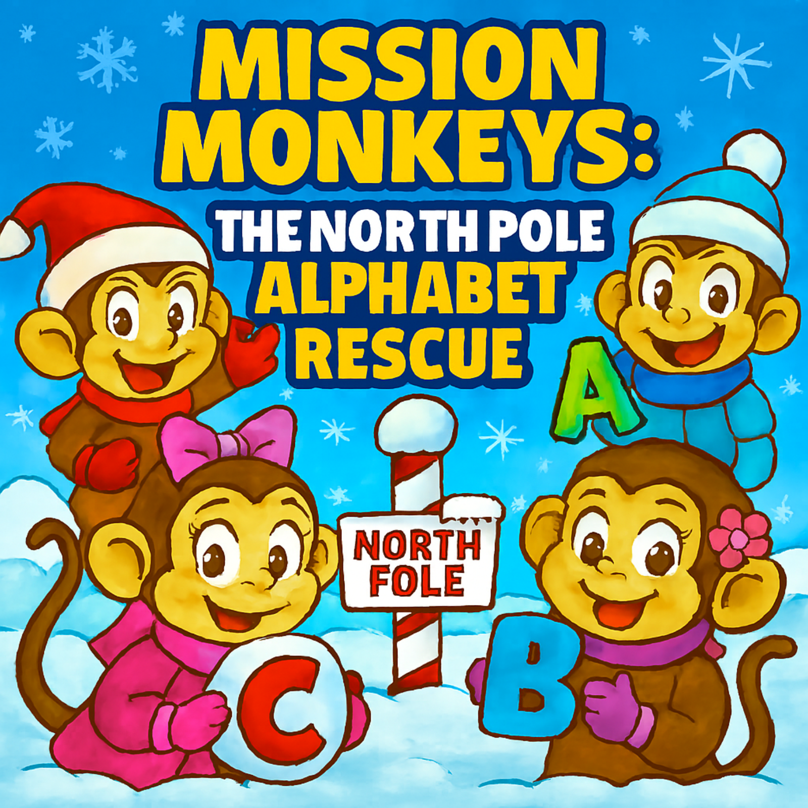 Mission Monkeys: The North Pole Alphabet Rescue