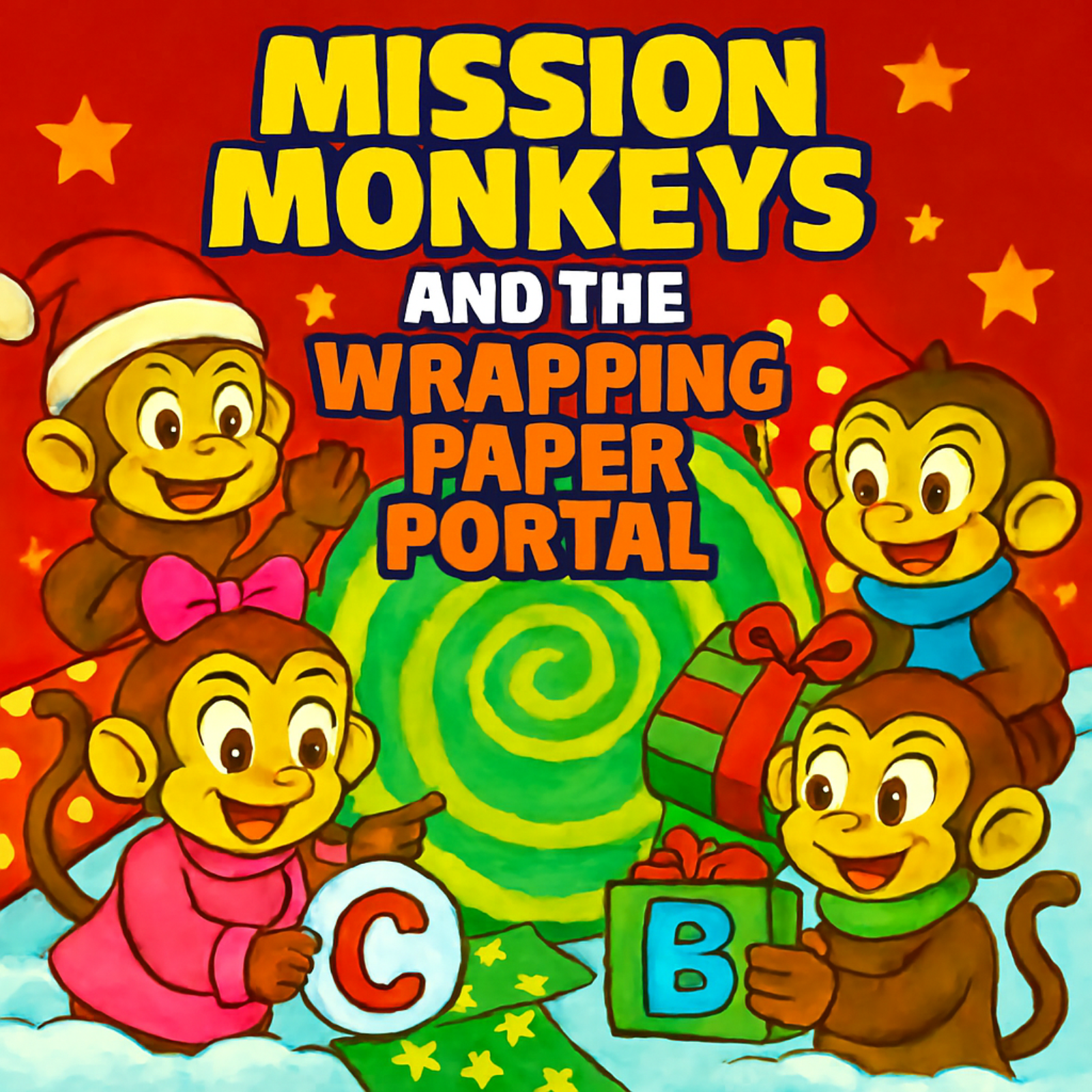 Mission Monkeys and the Wrapping Paper Portal
