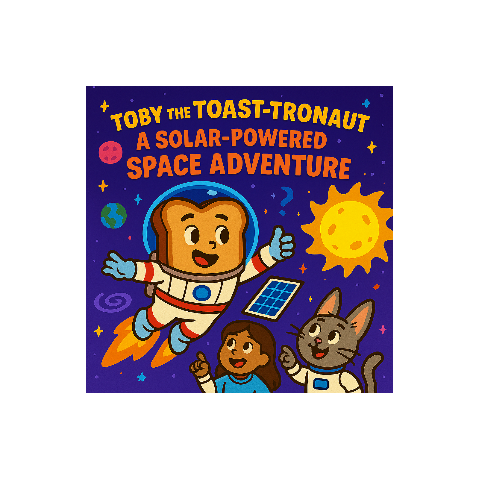 🚀Toby the Toast-tronaut: A Solar-Powered Space Adventure