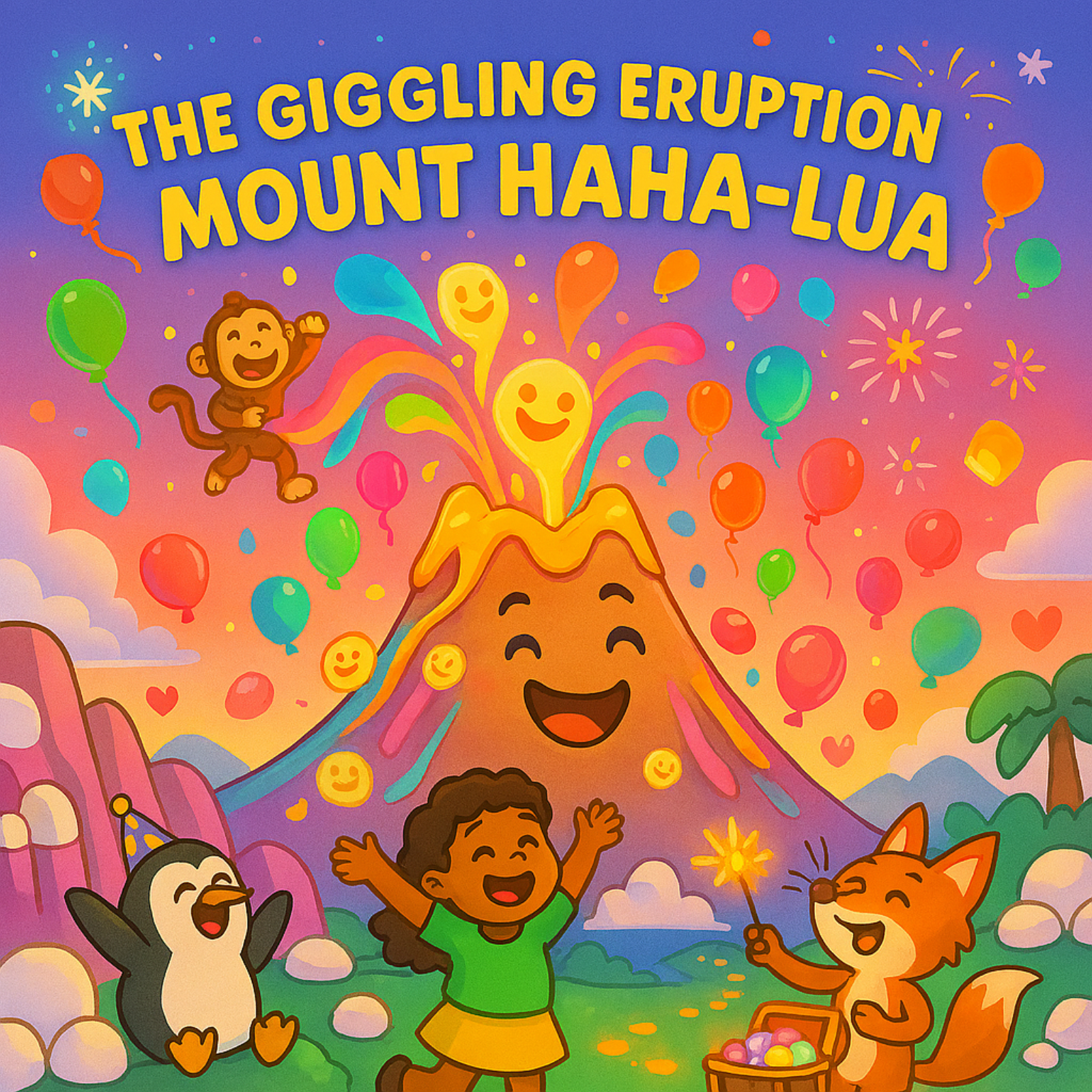 🌋The Giggling Eruption of Mount Haha-lua