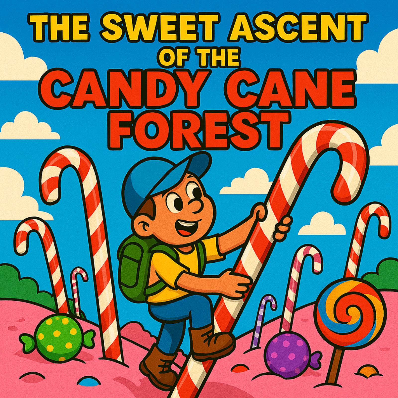 🍭The Sweet Ascent of the Candy Cane Forest