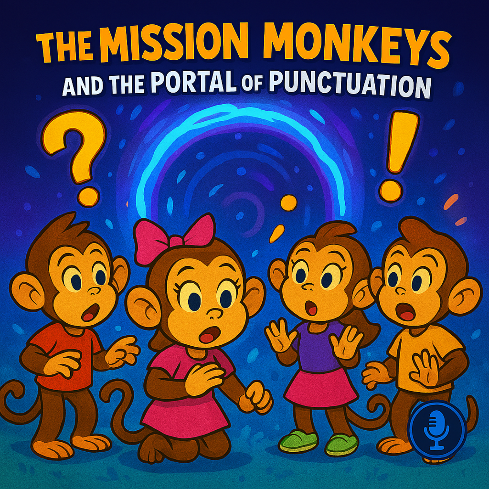 🐒The Mission Monkeys and the Portal of Punctuation