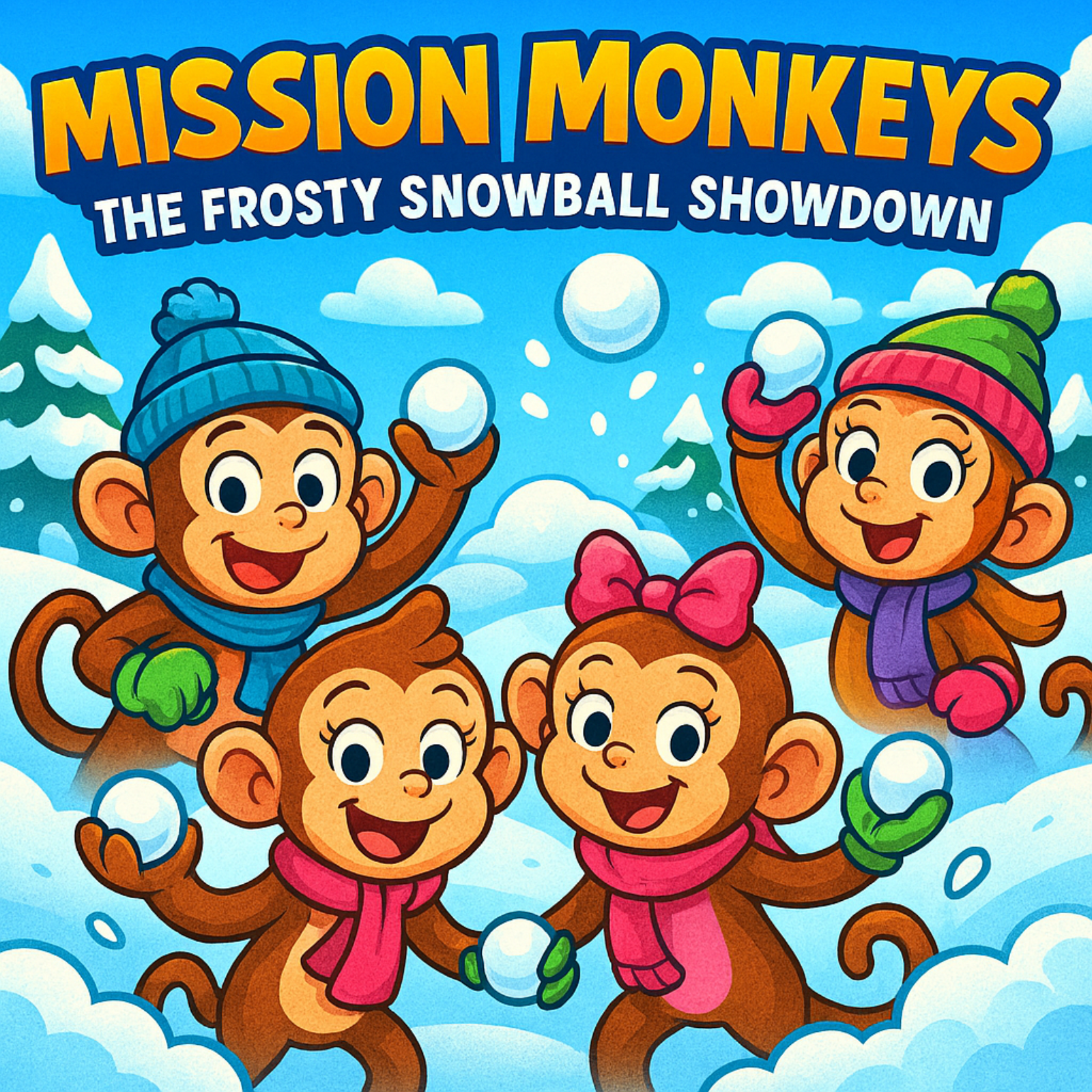 ❄️Mission Monkeys and the Frosty Snowball Showdown
