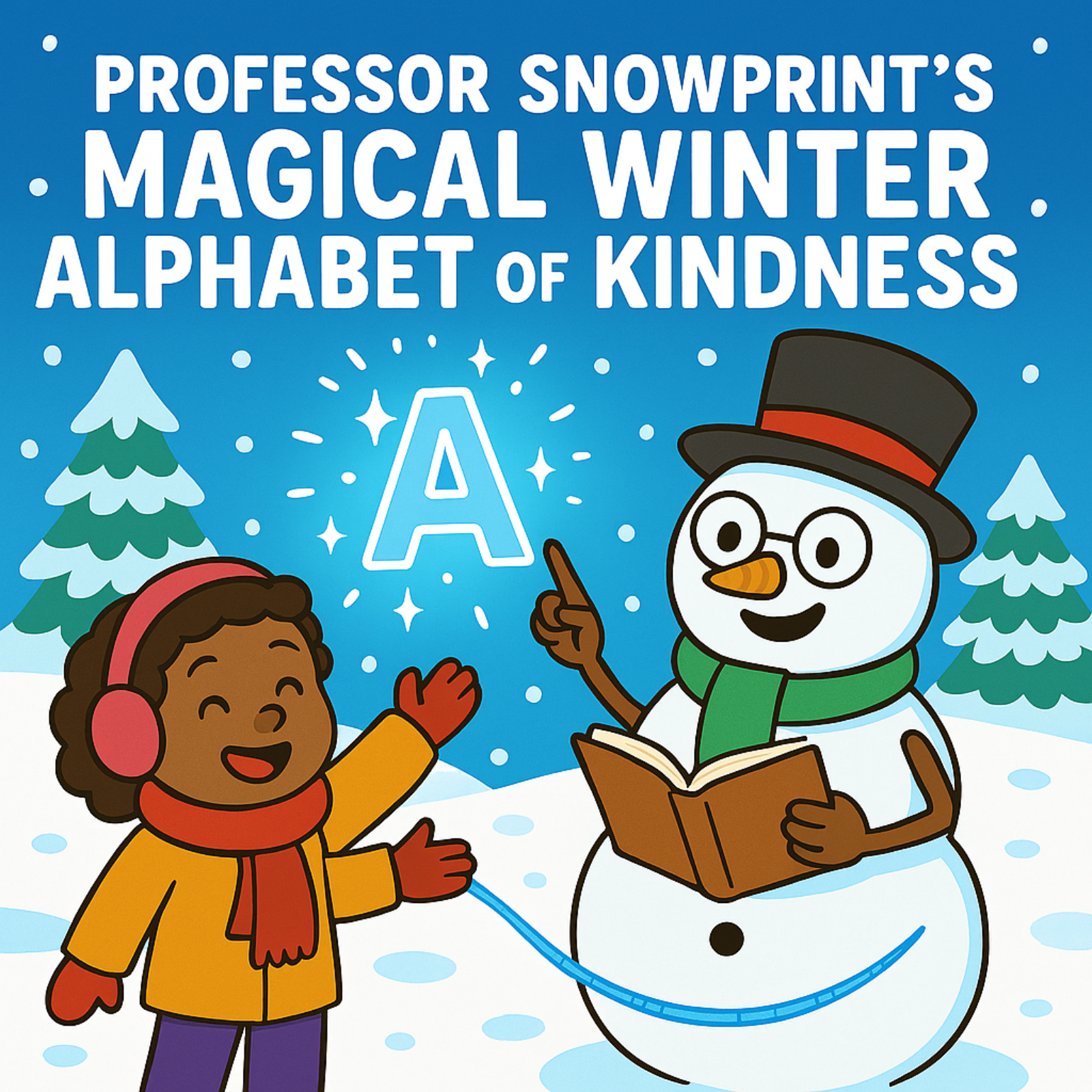 🌟Professor Snowprint’s Magical Winter Alphabet of Kindness