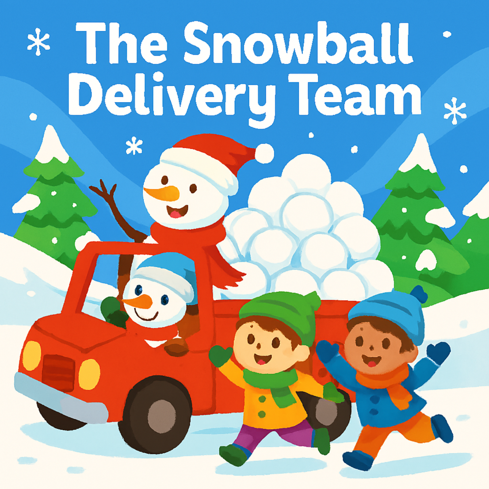 The Snowball Delivery Team ❄️📦⛄✨