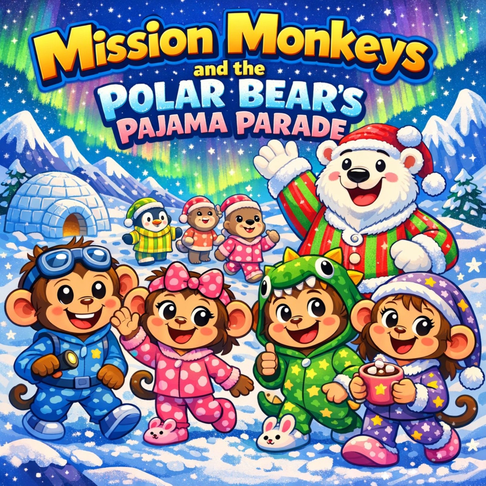 💤 Mission Monkeys and the Polar Bear’s Pajama Parade