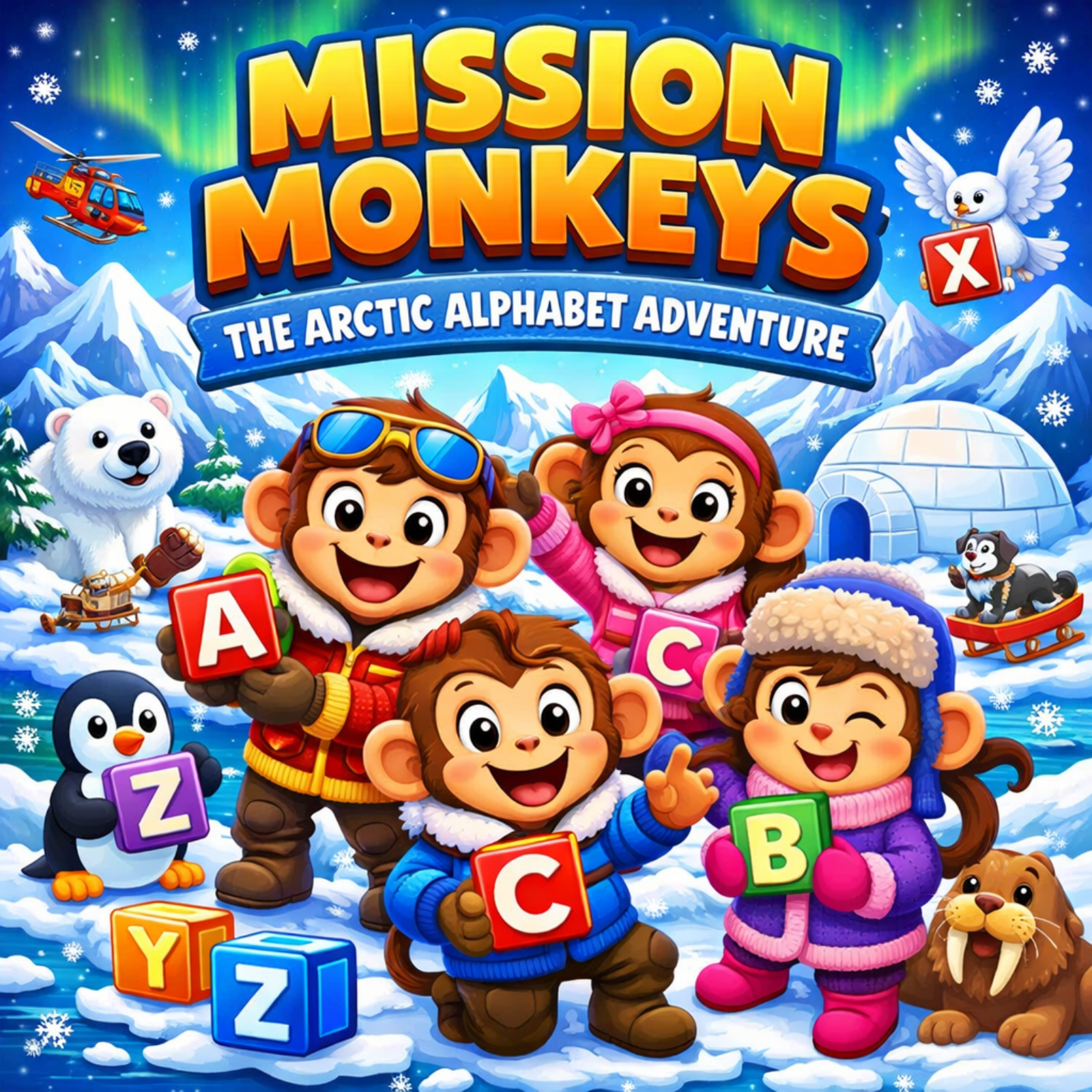 🔤The Arctic Alphabet Adventure