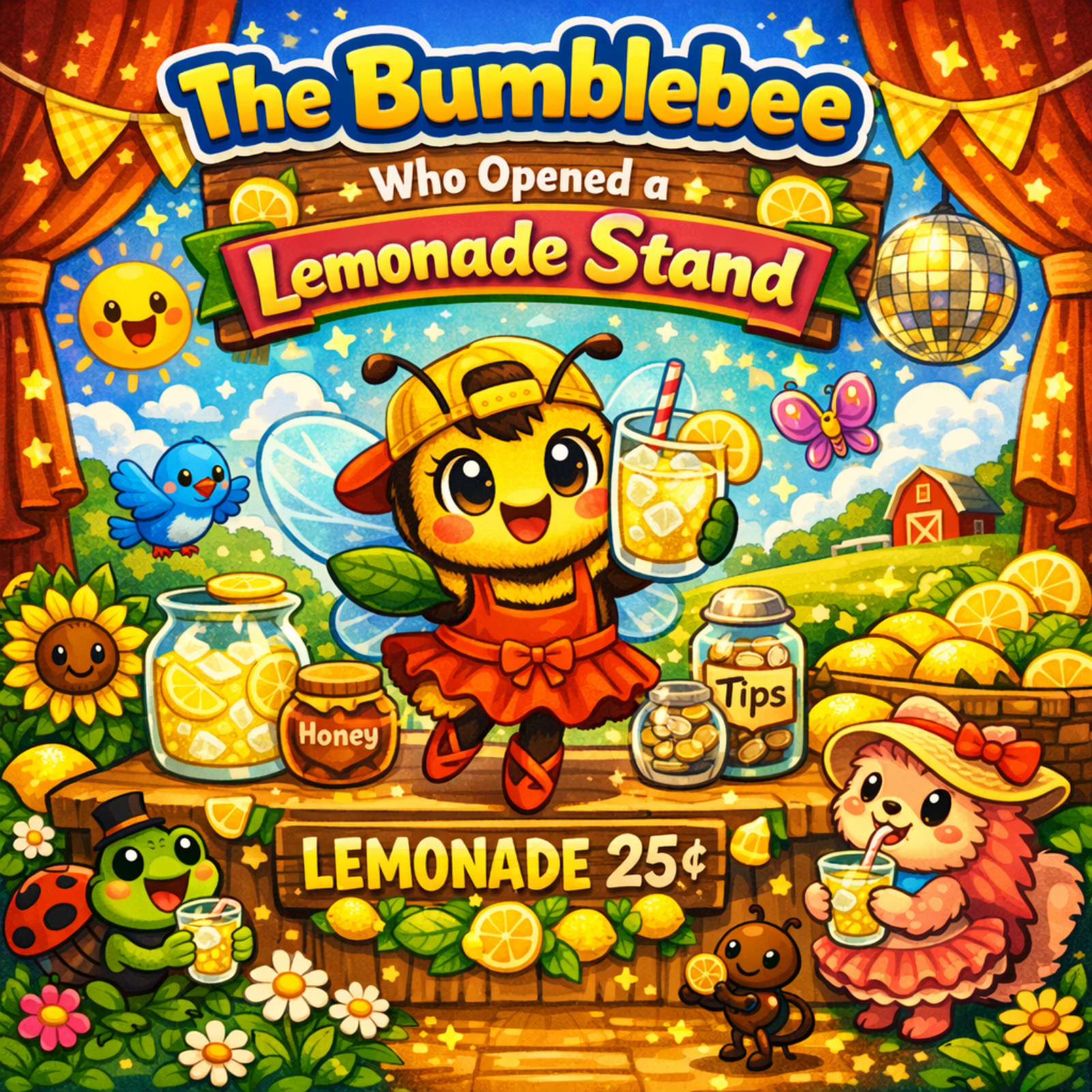 🐝🍋 The Bumblebee Who Opened a Lemonade Stand