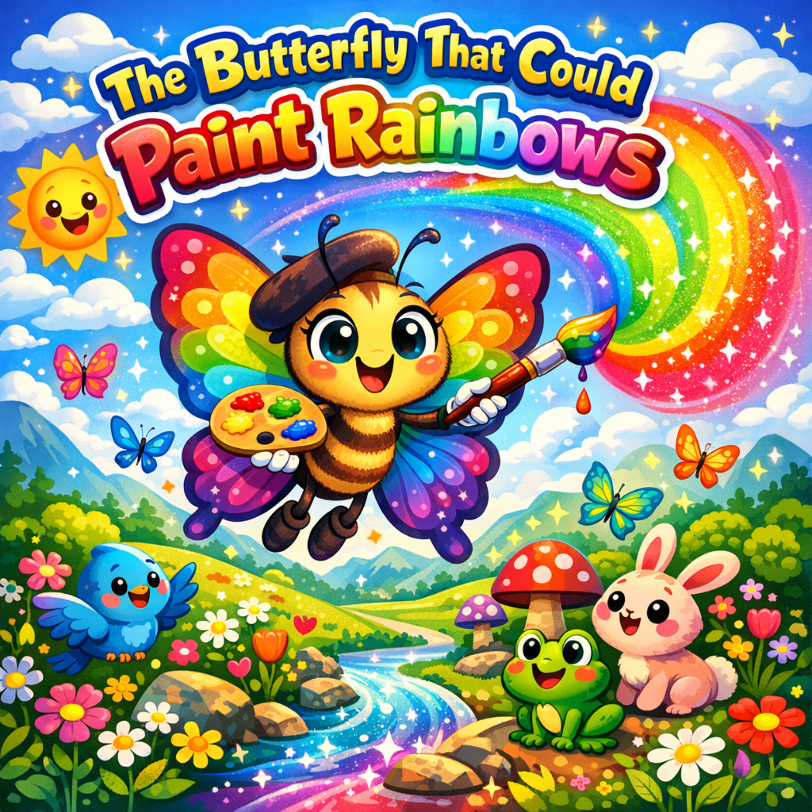 🦋🌈 The Butterfly That Could Paint Rainbows 🦋🌈