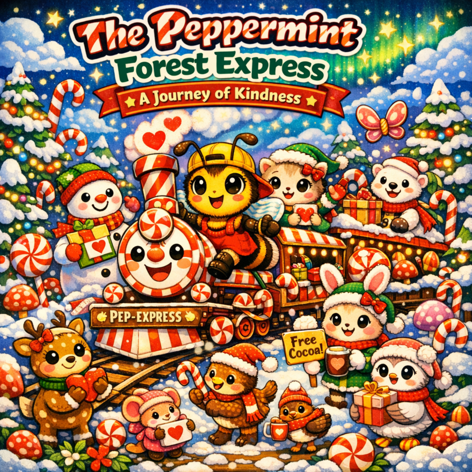 🚂The Peppermint Forest Express: A Journey of Kindness