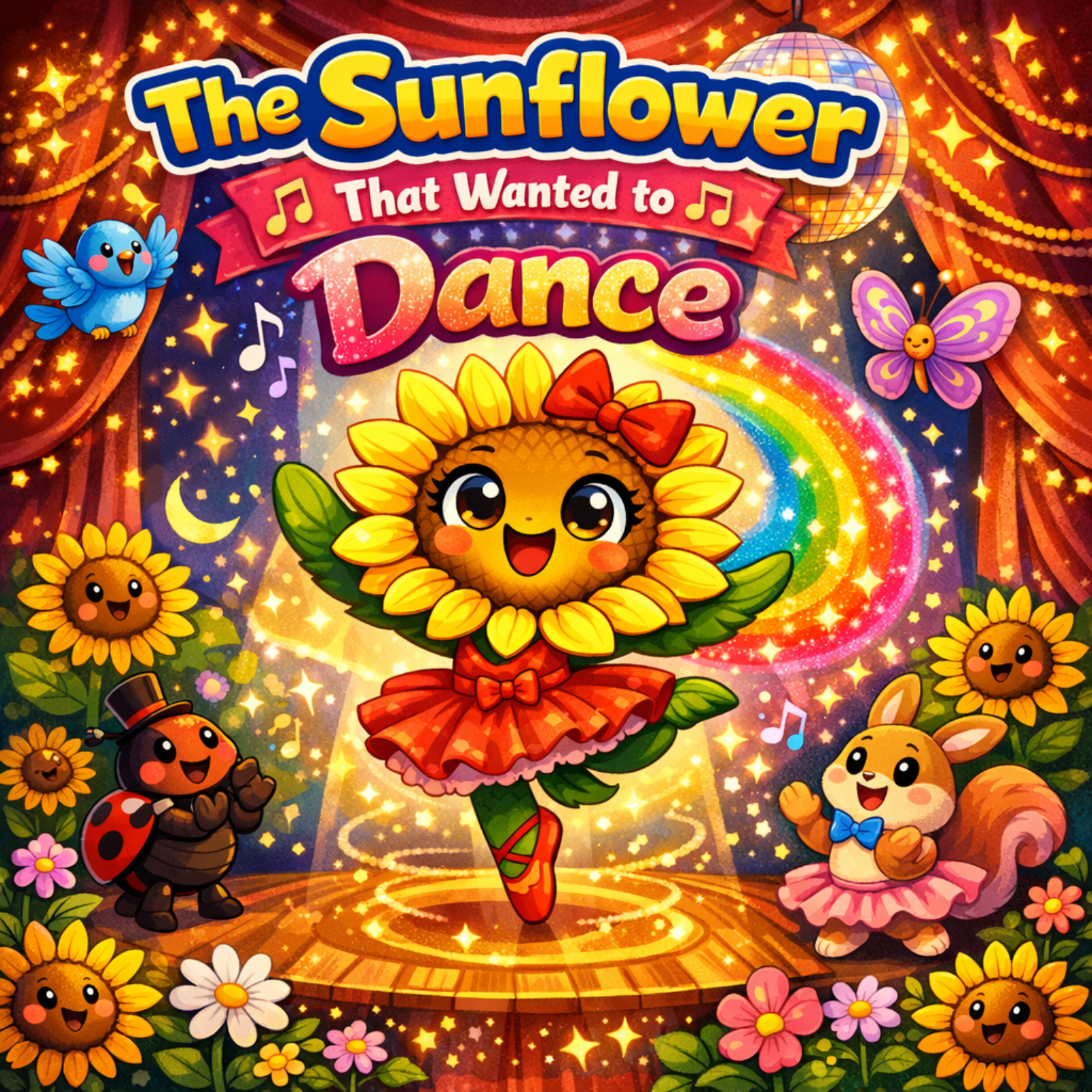 🌻💃 The Sunflower That Wanted to Dance 🌻💃