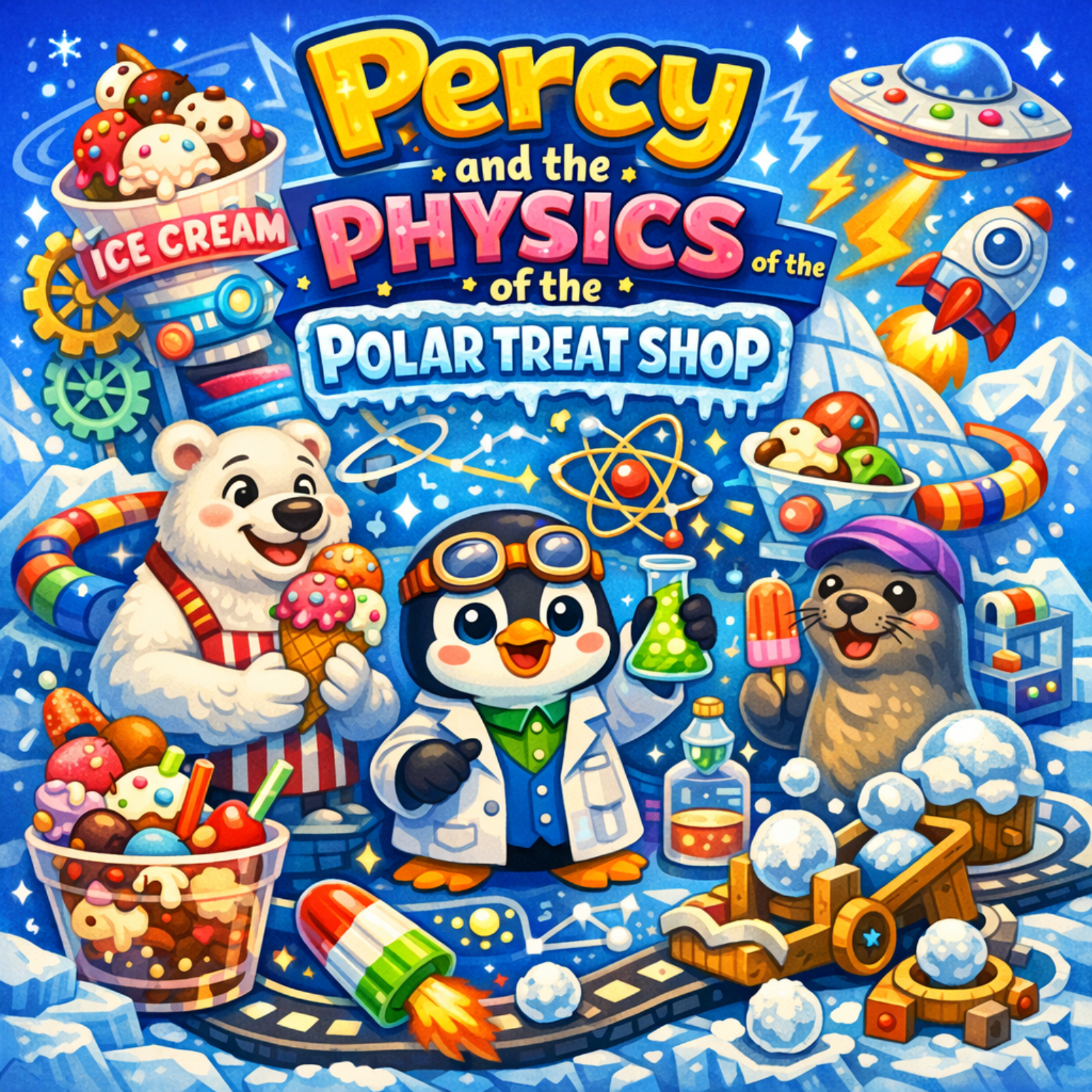 🐧Percy and the Physics of the Polar Treat Shop