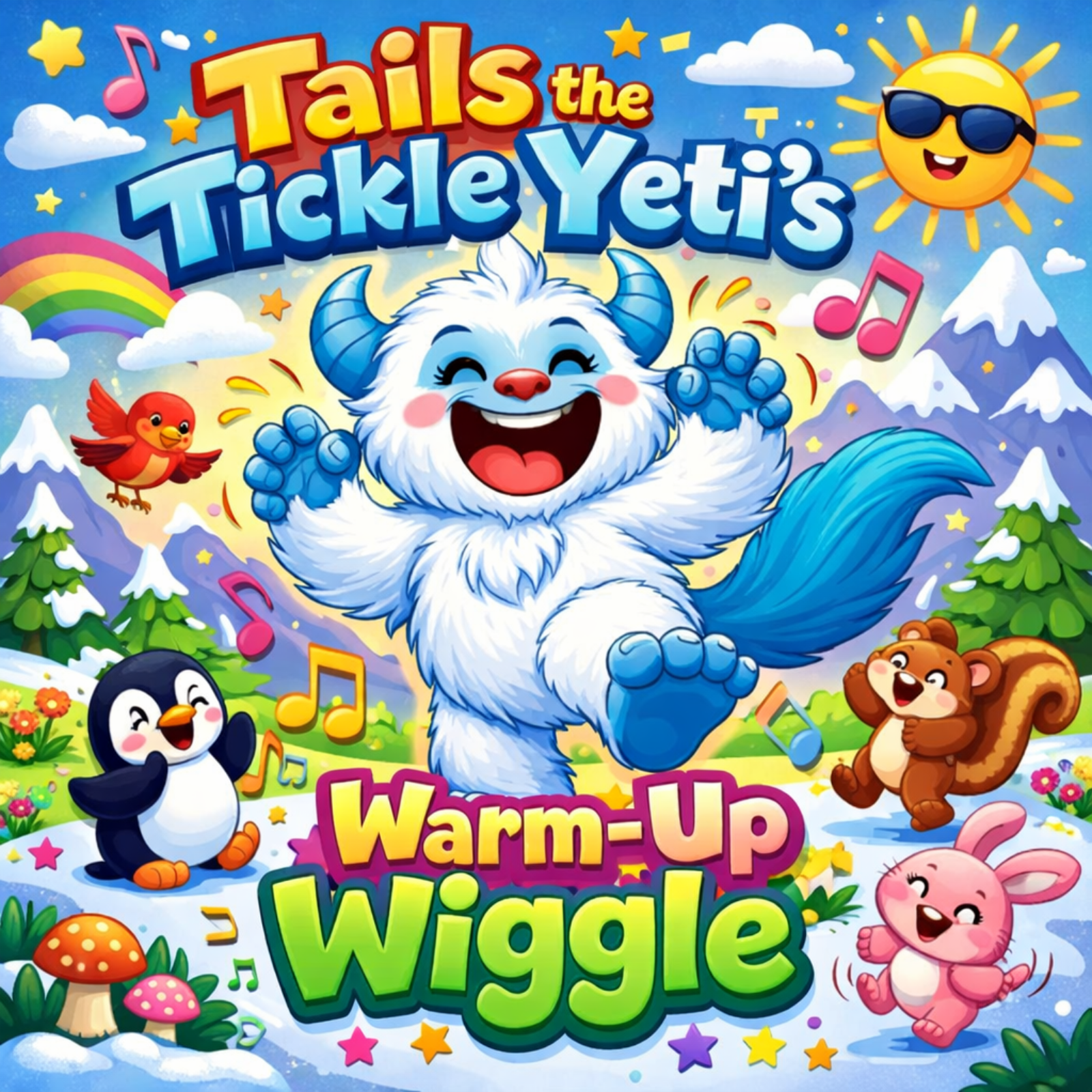 👣Tails the Tickle Yeti’s Warm-Up Wiggle