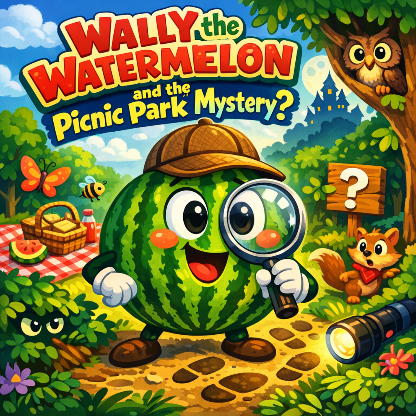 🍉Wally the Watermelon and the Picnic Park Mystery