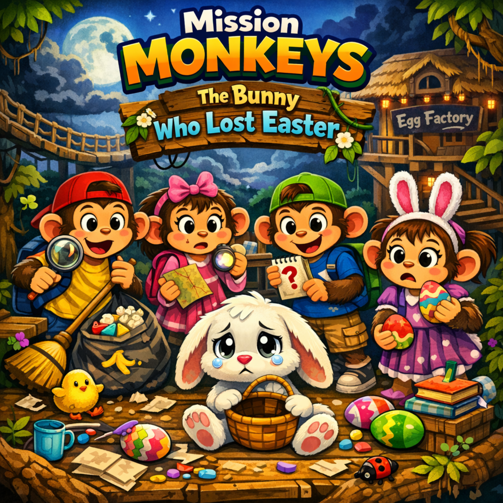 🐒🐰 Mission Monkeys: The Bunny Who Lost Easter 🐒🐰
