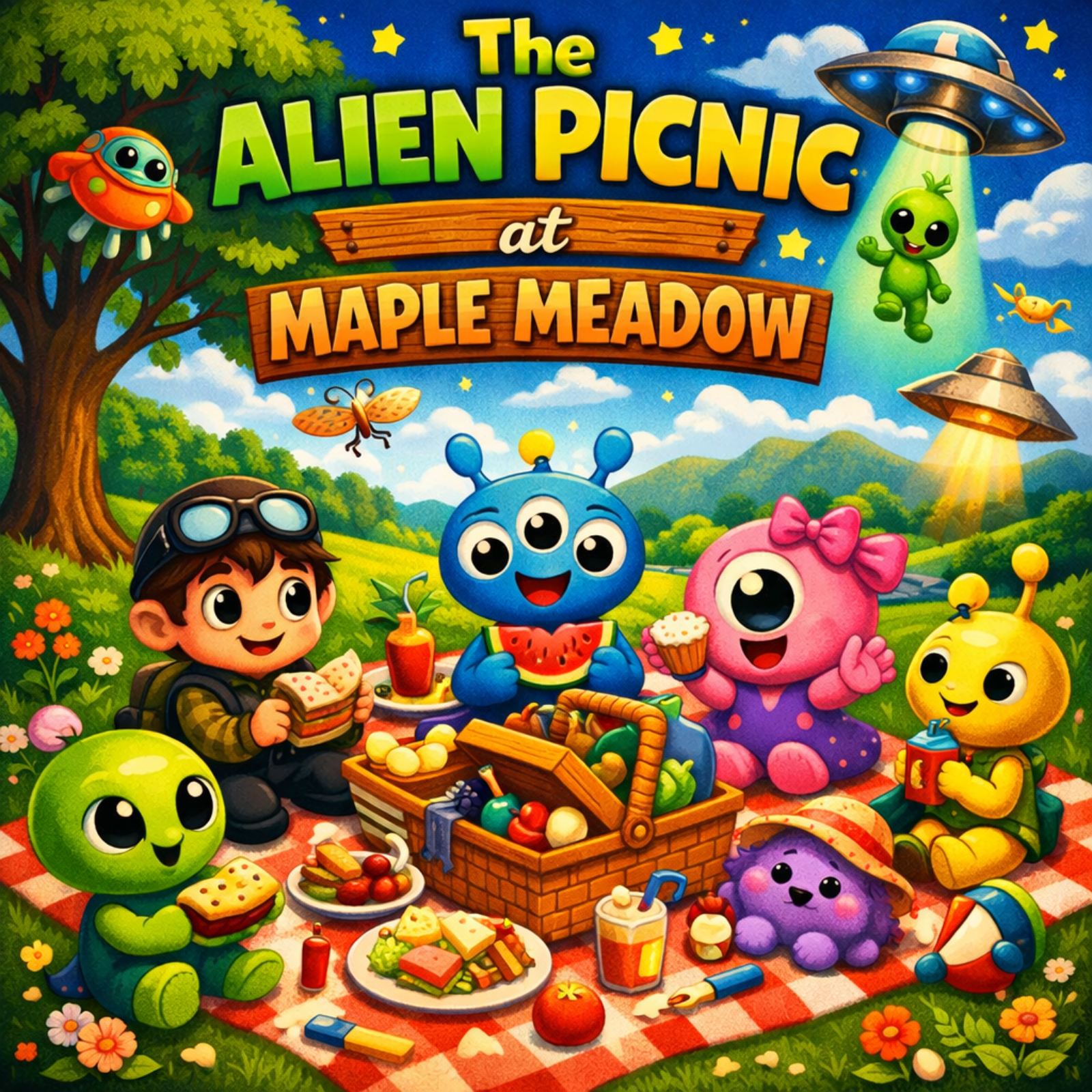👽🧺 The Alien Picnic at Maple Meadow 👽🧺