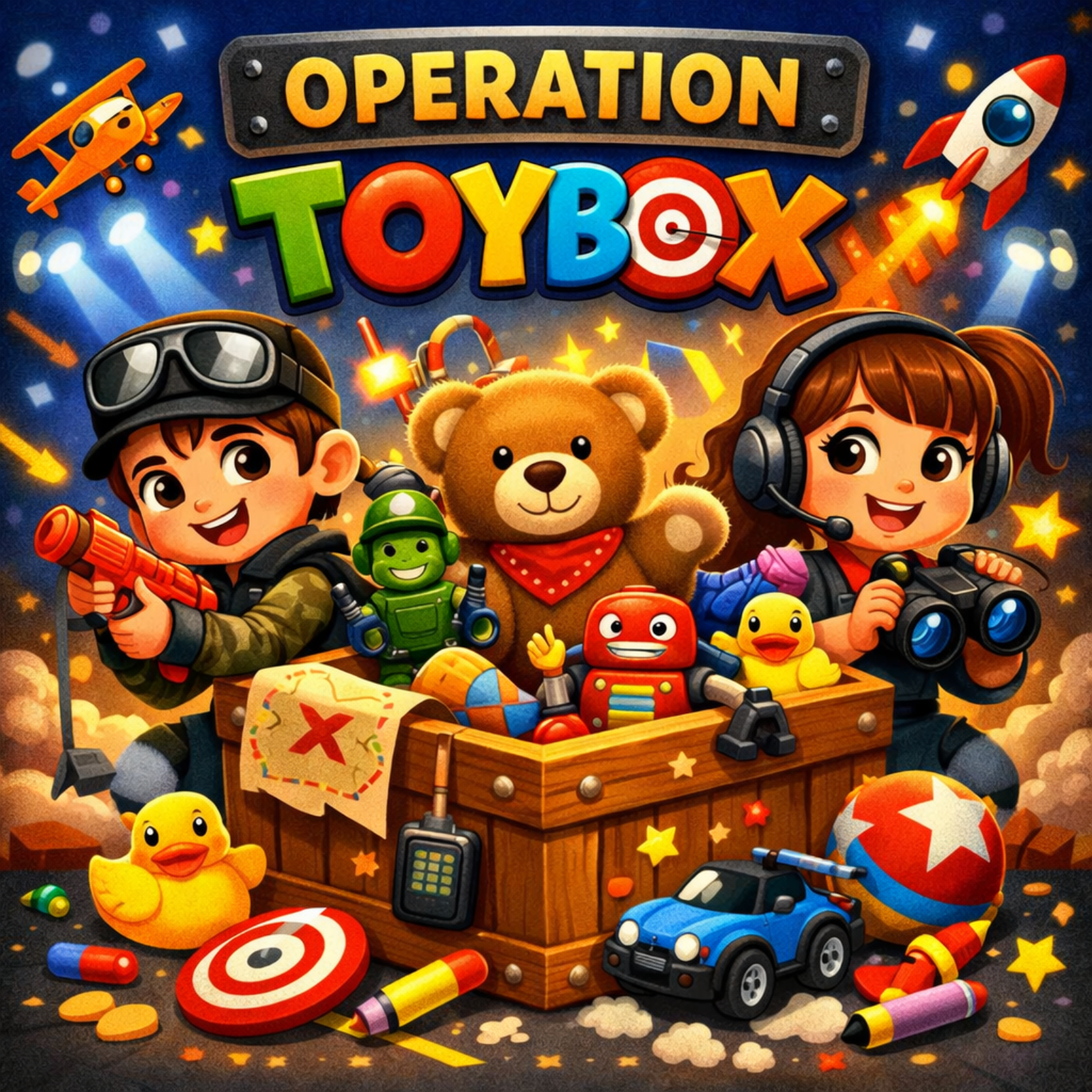 🧸🎯 Operation: Toybox  🧸🎯
