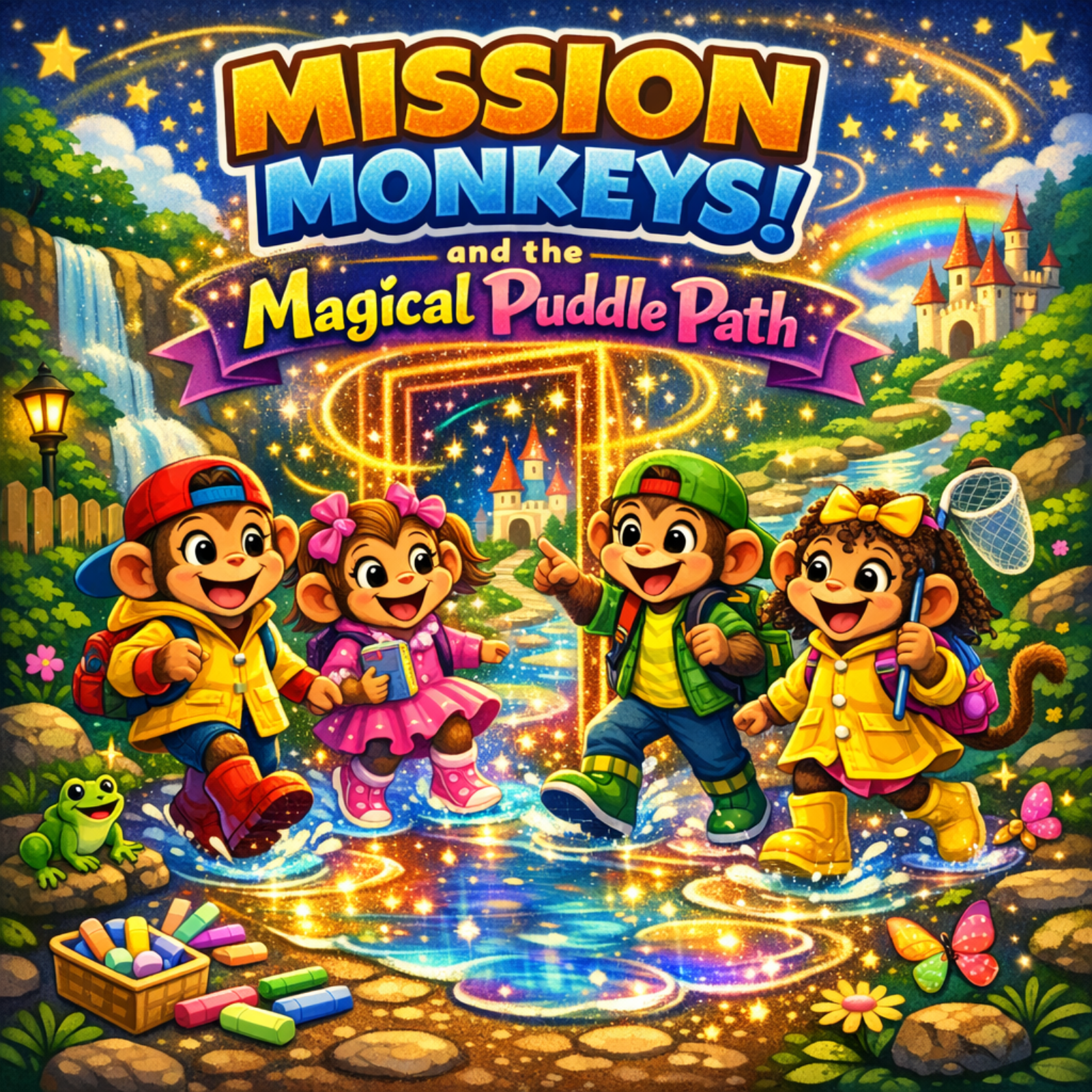 🐒Mission Monkeys and the Magical Puddle Path