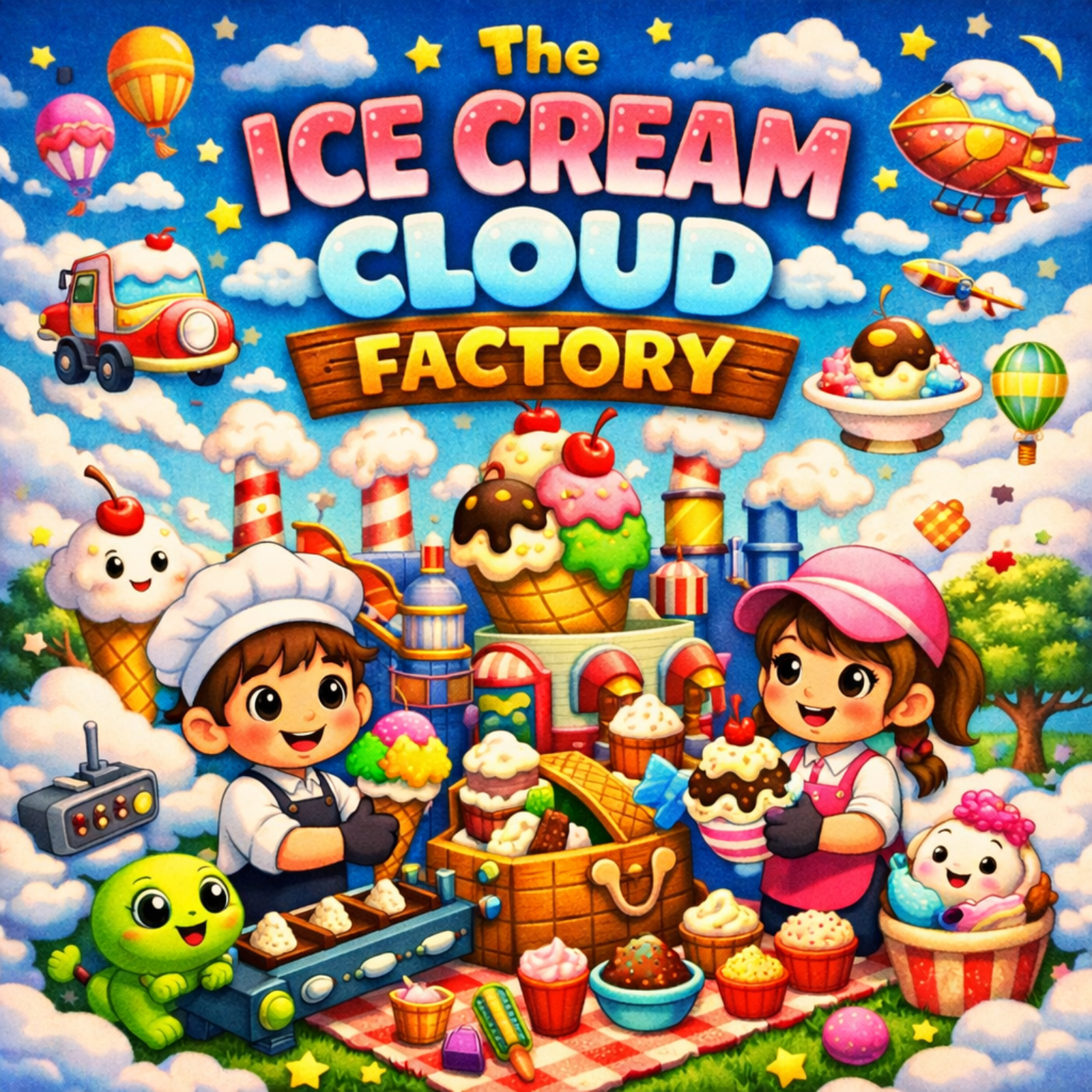 ☁️🍦 The Ice Cream Cloud Factory ☁️🍦