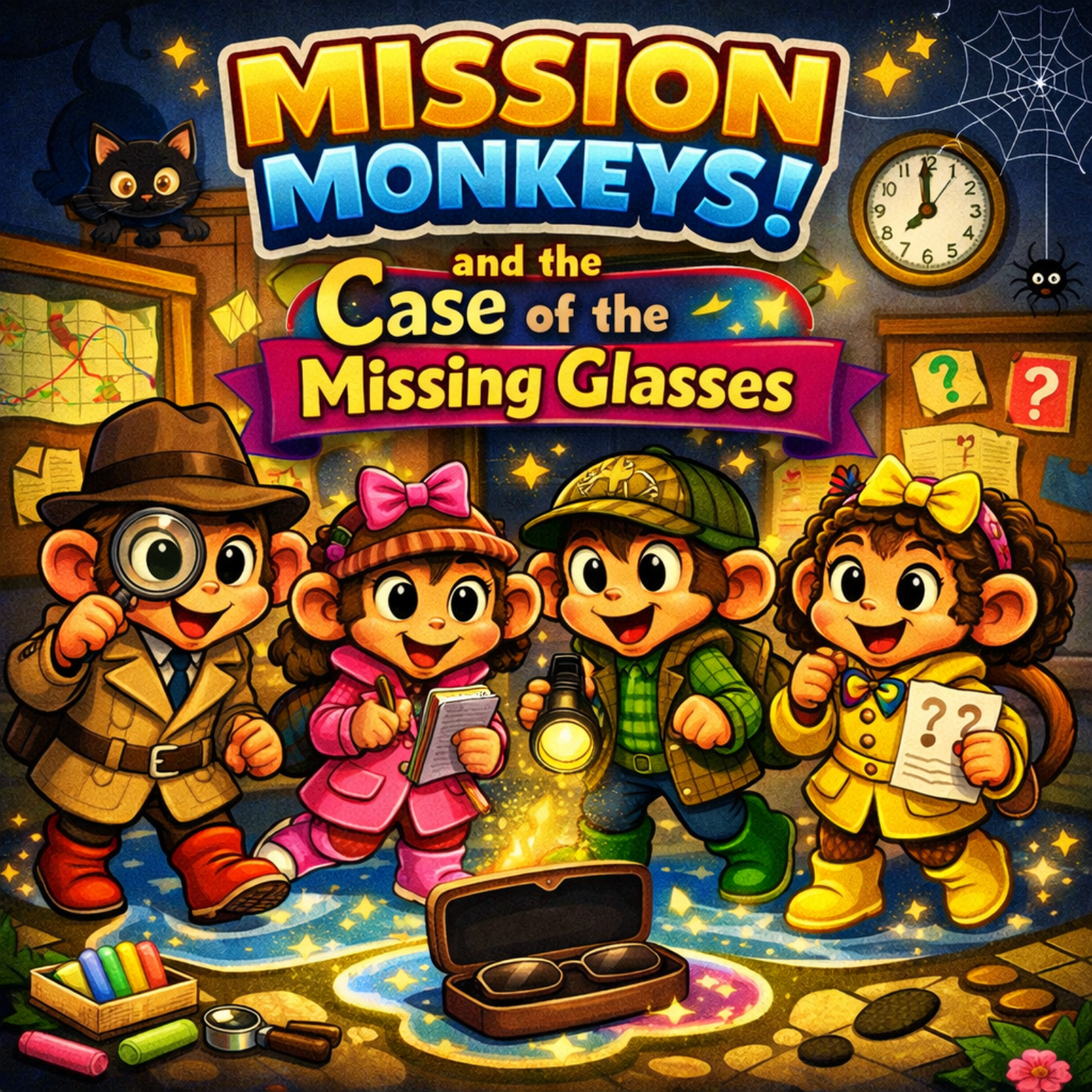 🕵️‍♀️Mission Monkeys and the Case of the Missing Glasses