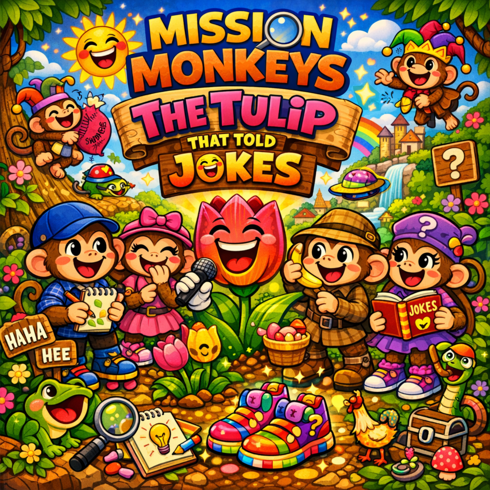 🐒🌷 Mission Monkeys: The Tulip That Told Jokes