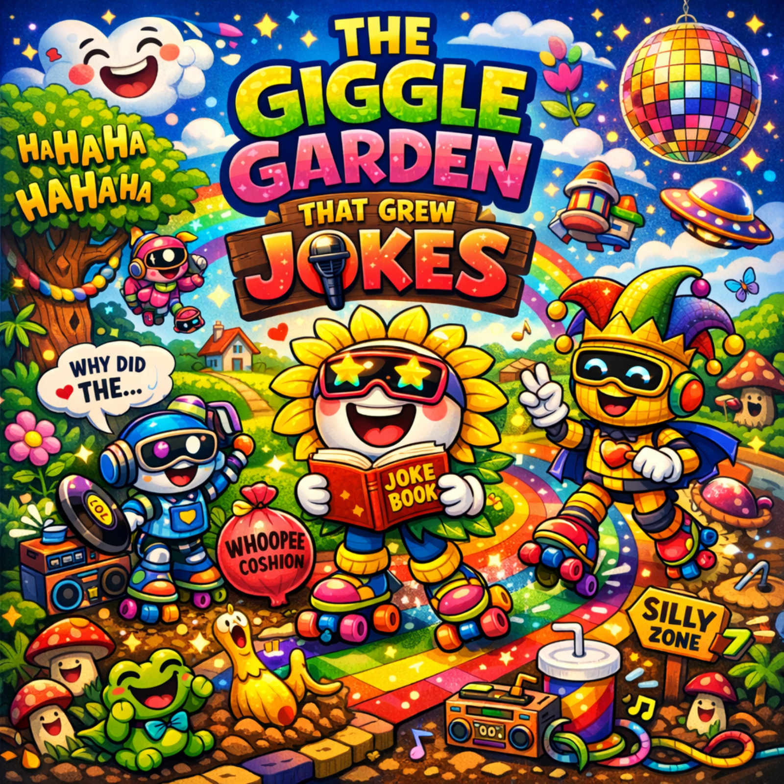 🌱😂 The Giggle Garden That Grew Jokes 🌱😂