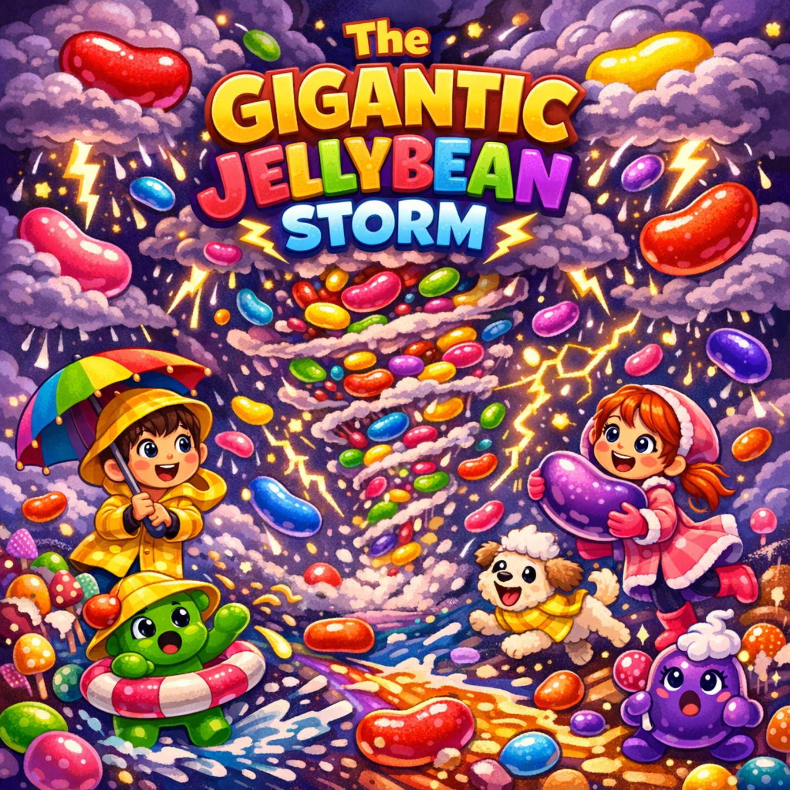 🍬⛈️  The Gigantic Jellybean Storm 🍬⛈️
