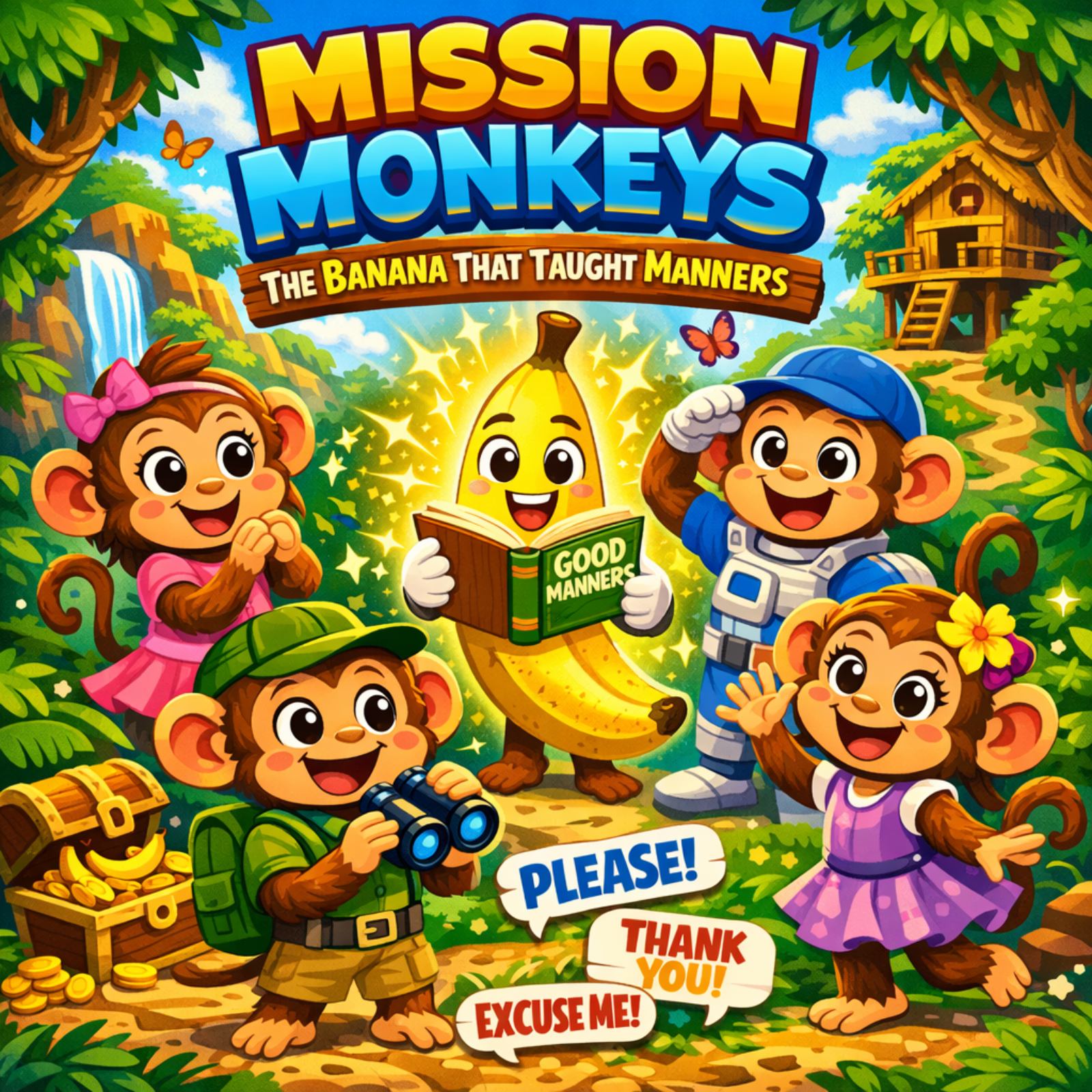 🐒🍌 Mission Monkeys: The Banana That Taught Manners