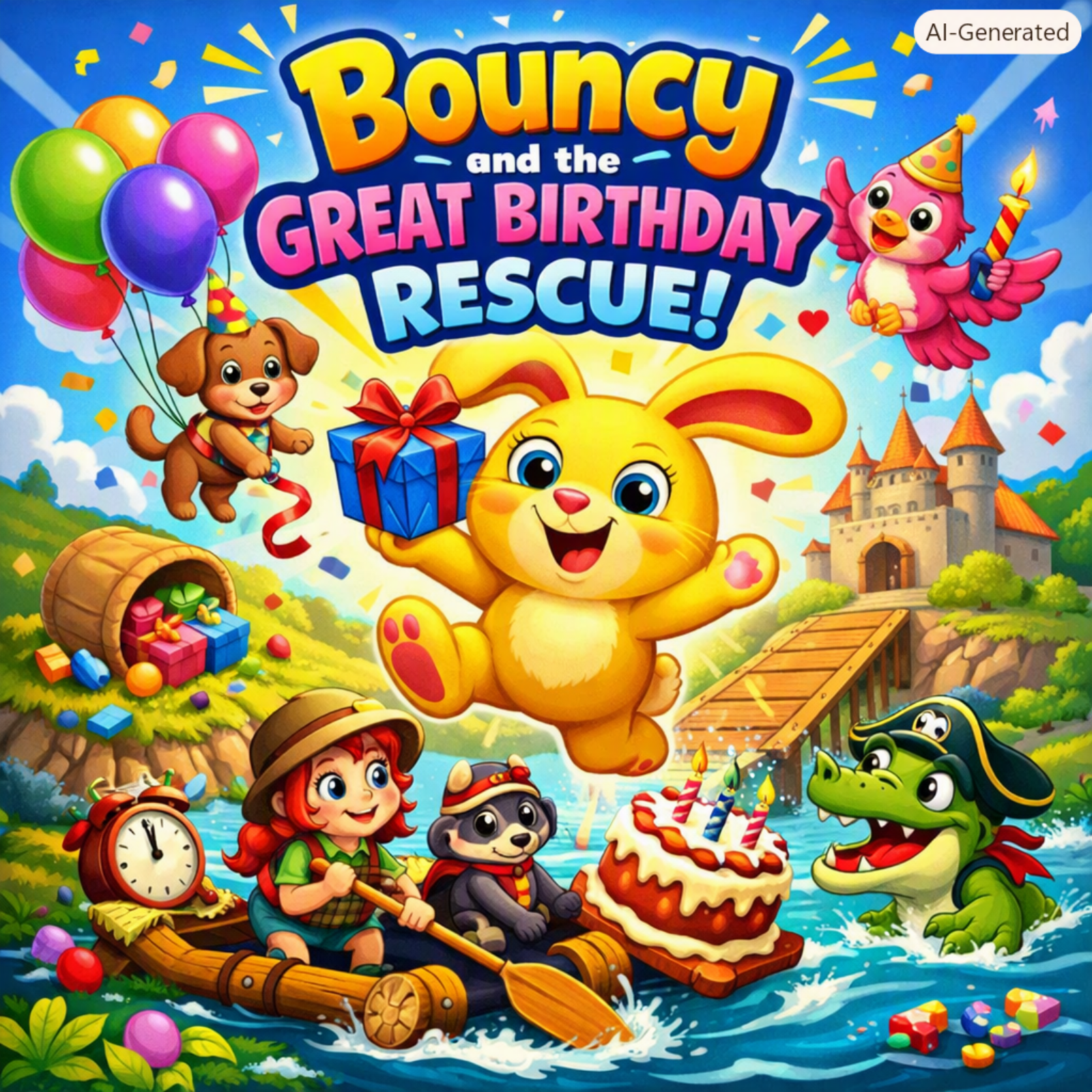 Bouncy and the Great Birthday Rescue episode artwork