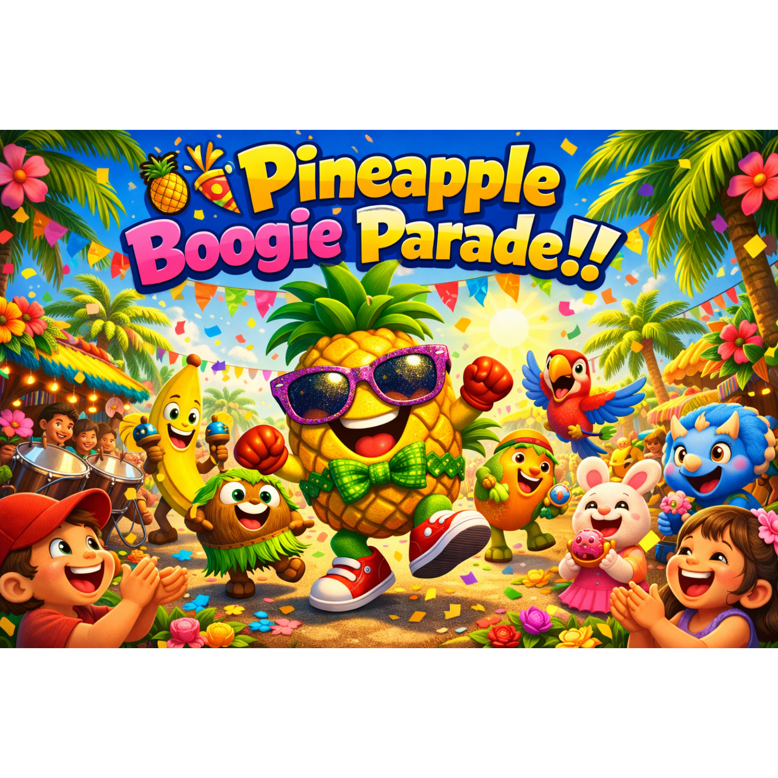 Pineapple Boogie Parade: The Silliest Dance Party Ever! episode artwork