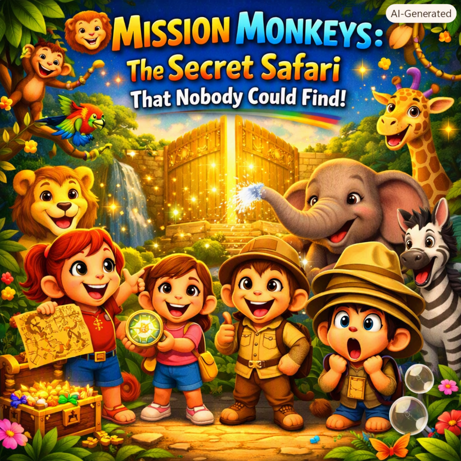 Mission Monkeys: The Secret Safari That Nobody Could Find! ️ episode artwork