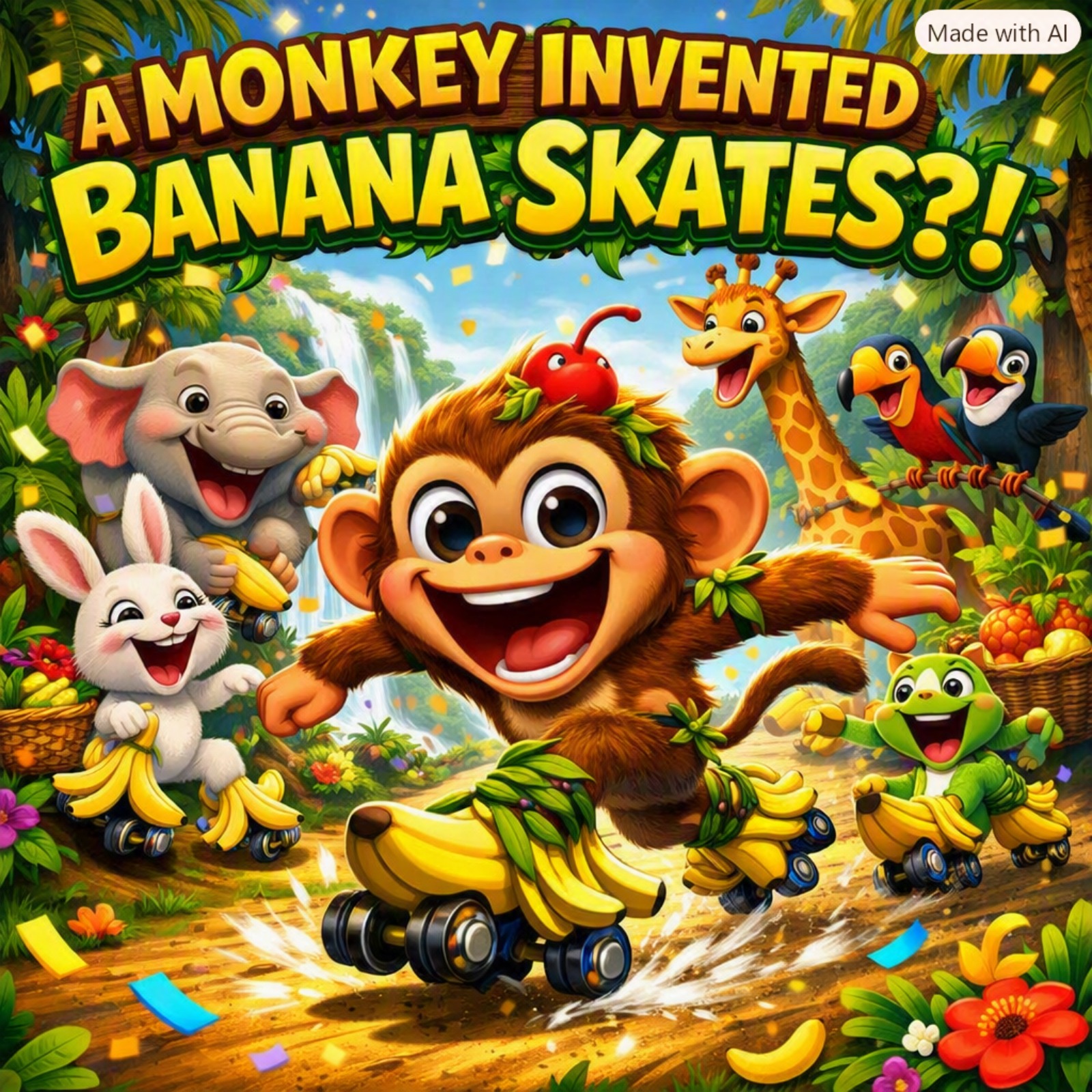 Micah and the Great Jungle Banana Skate Invention 🍌 episode artwork