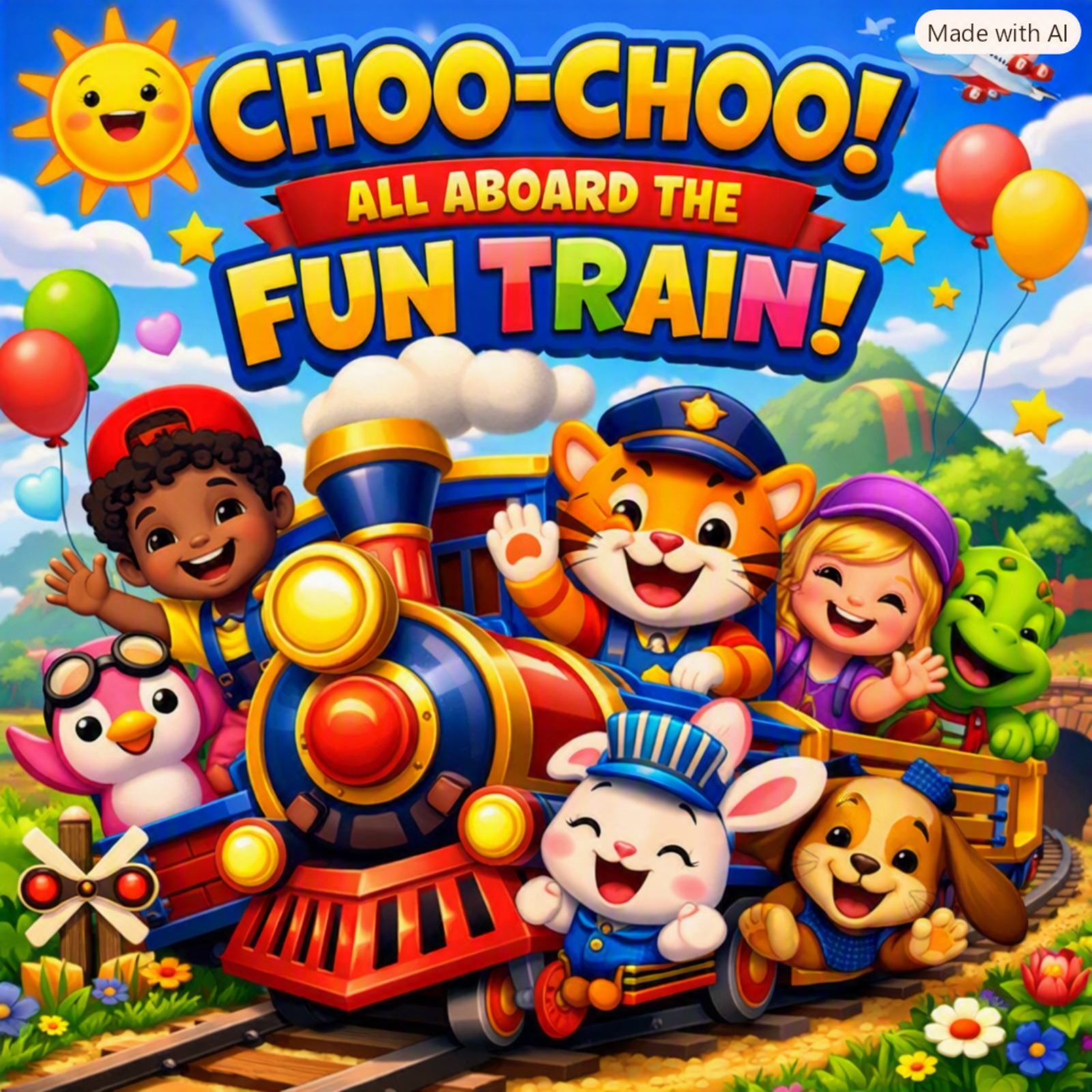 🎵 Choo-Choo! All Aboard the Fun Train🎵